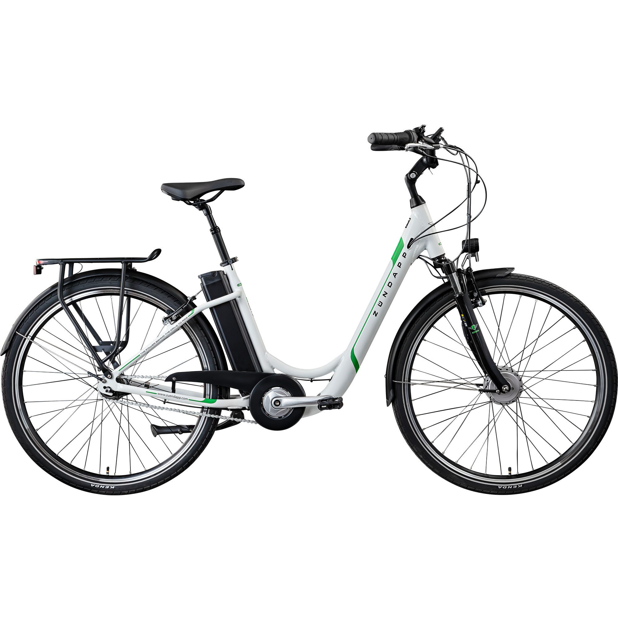 Zündapp E-Bike Cityrad Z517, 7 Gang Shimano, Nabenschaltung, Frontmotor, 531 Wh, (mit großem Frontkorb), Pedelec, Elektrofahrrad für Damen u. Herren