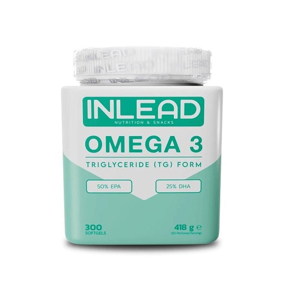 Inlead Nutrition GmbH & Co. KG INLEAD Omega-3 300 Kapseln, 300 St.