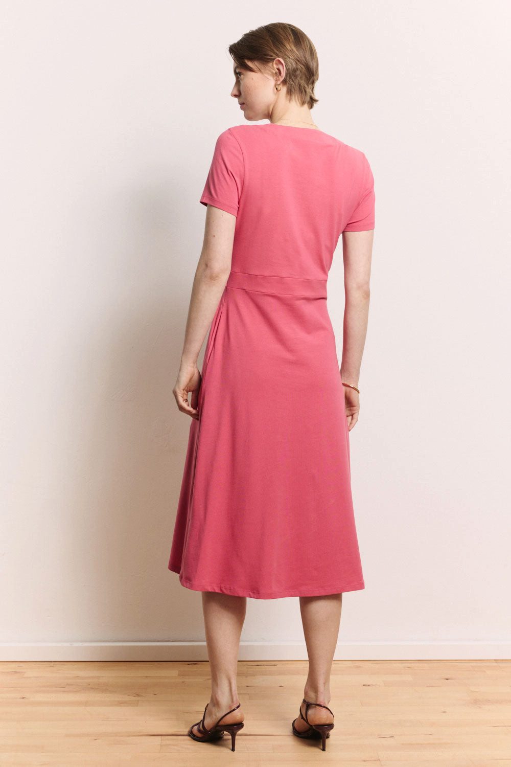 Tranquillo Sommerkleid Feminines Jerseykleid Doroo aus Bio-Baumwolle GOTS-zertifizierte Bio-Baumwolle