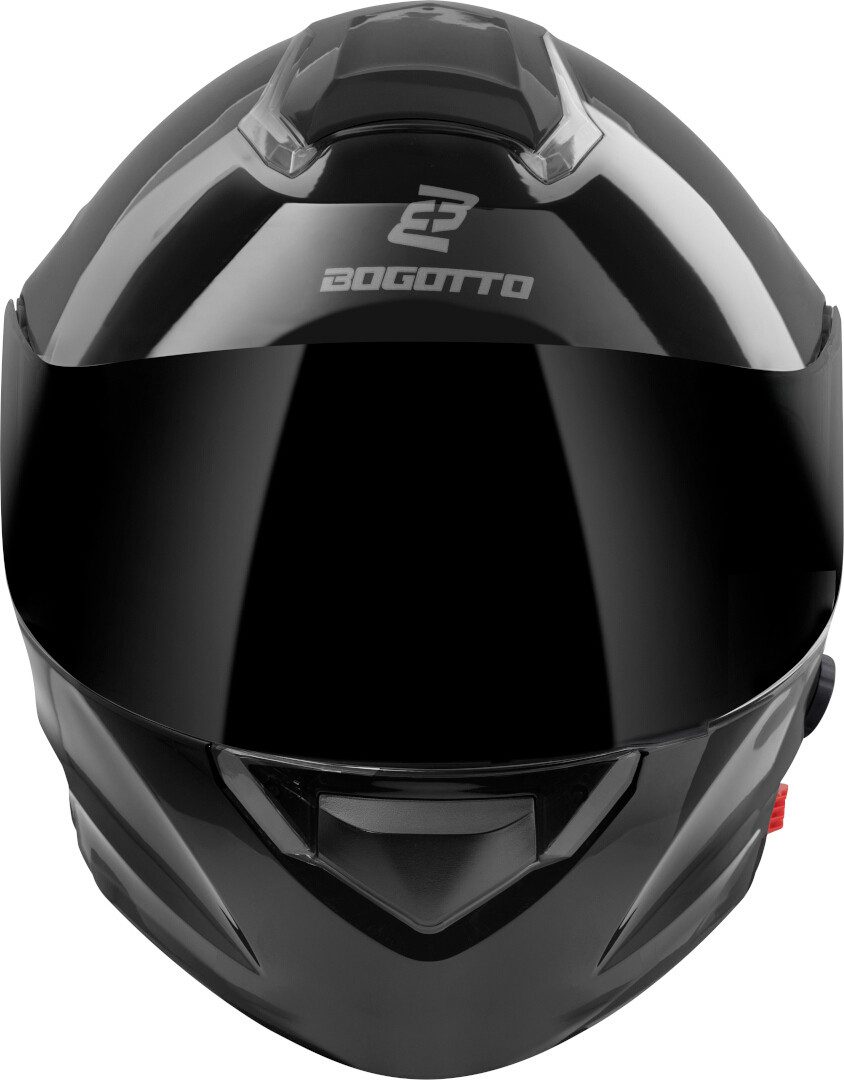 Bogotto Motorradhelm H271 BT Bluetooth Klapphelm, integriertes Kommunikationssystem,geeignet für Brillenträger,vorb