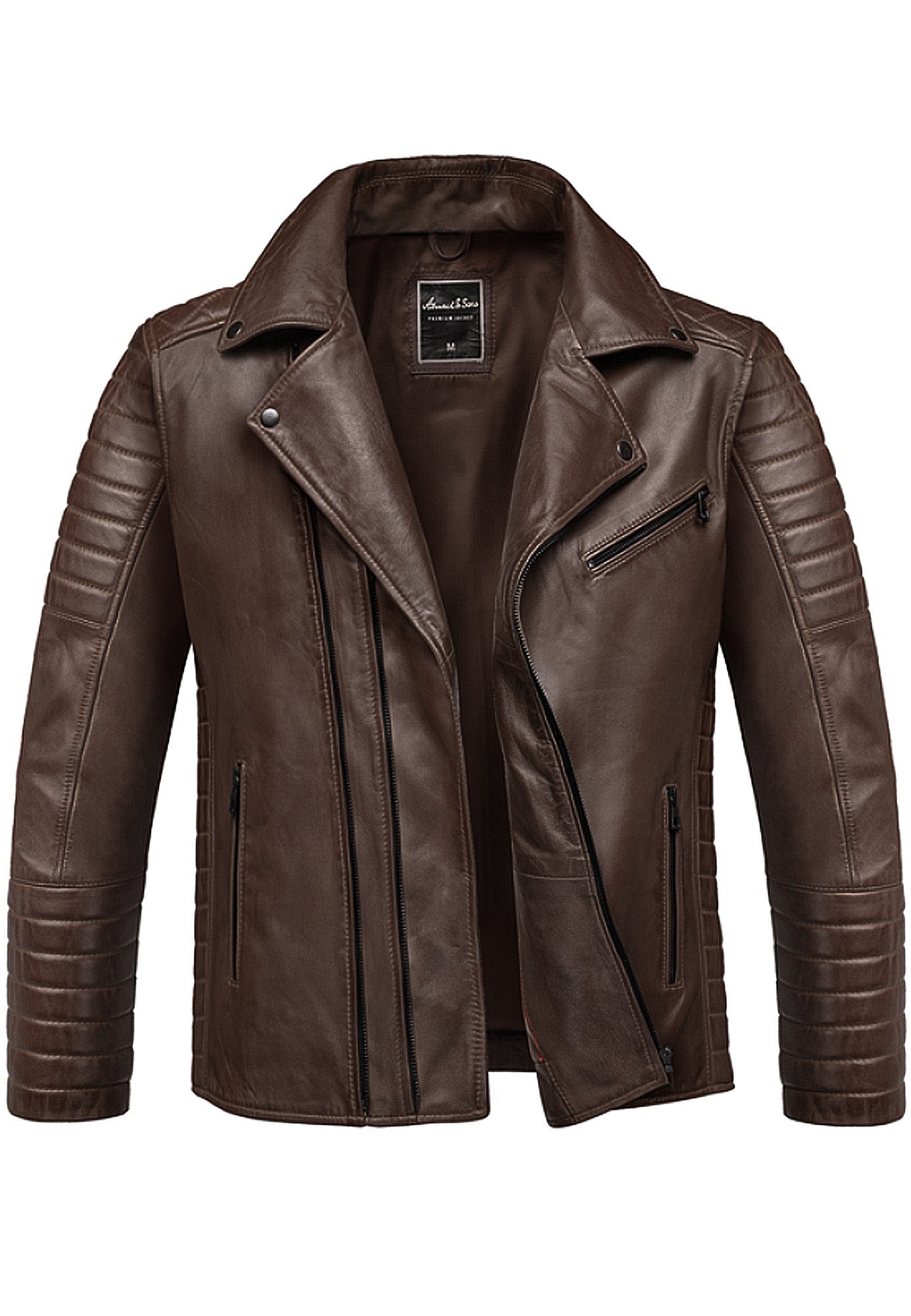 Amaci&Sons Lederjacke AMHERST Lederjacke Echtleder Herren günstig online kaufen