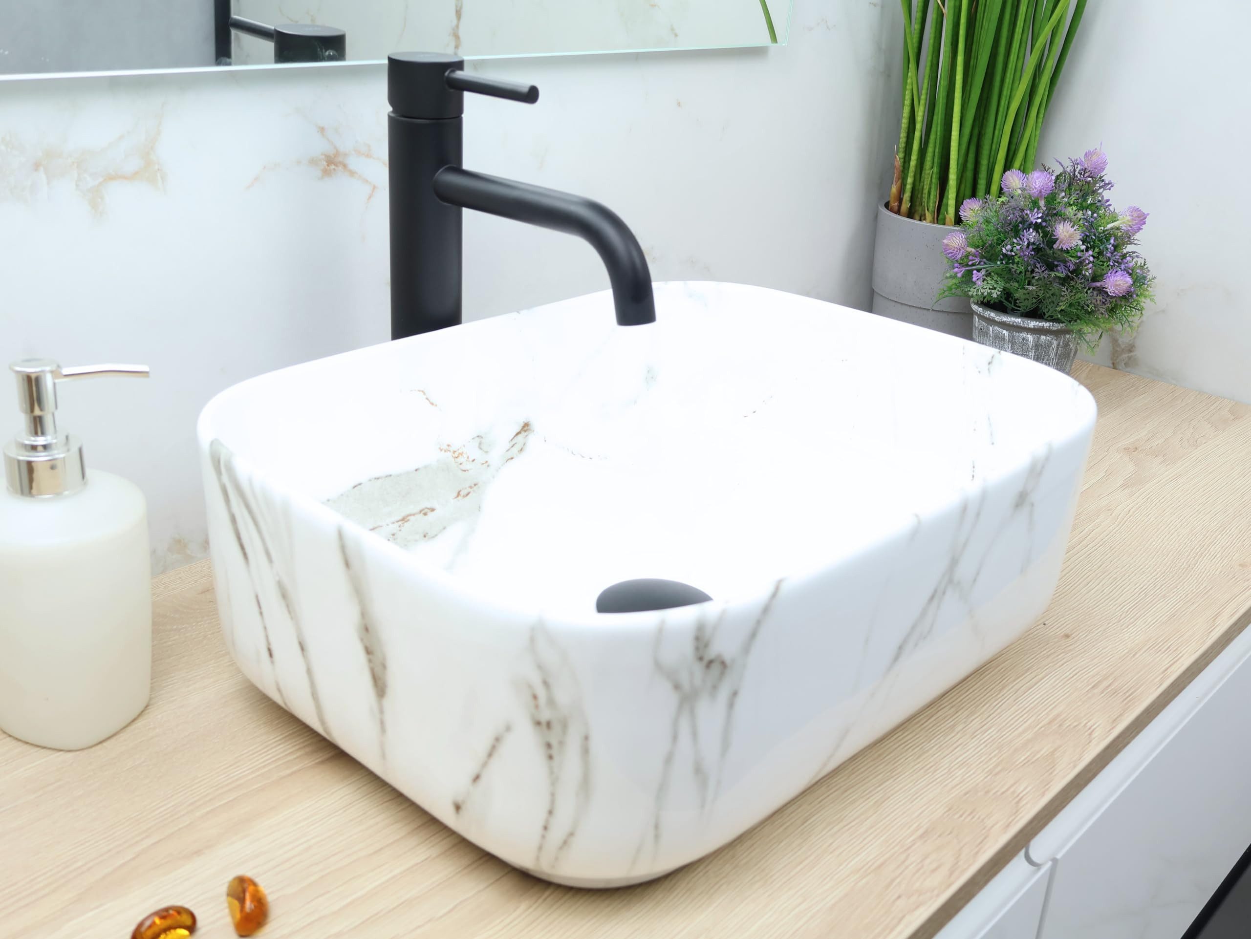 GTM Design Aufsatzwaschbecken LIVIA Modern Waschbeckenm günstig online kaufen