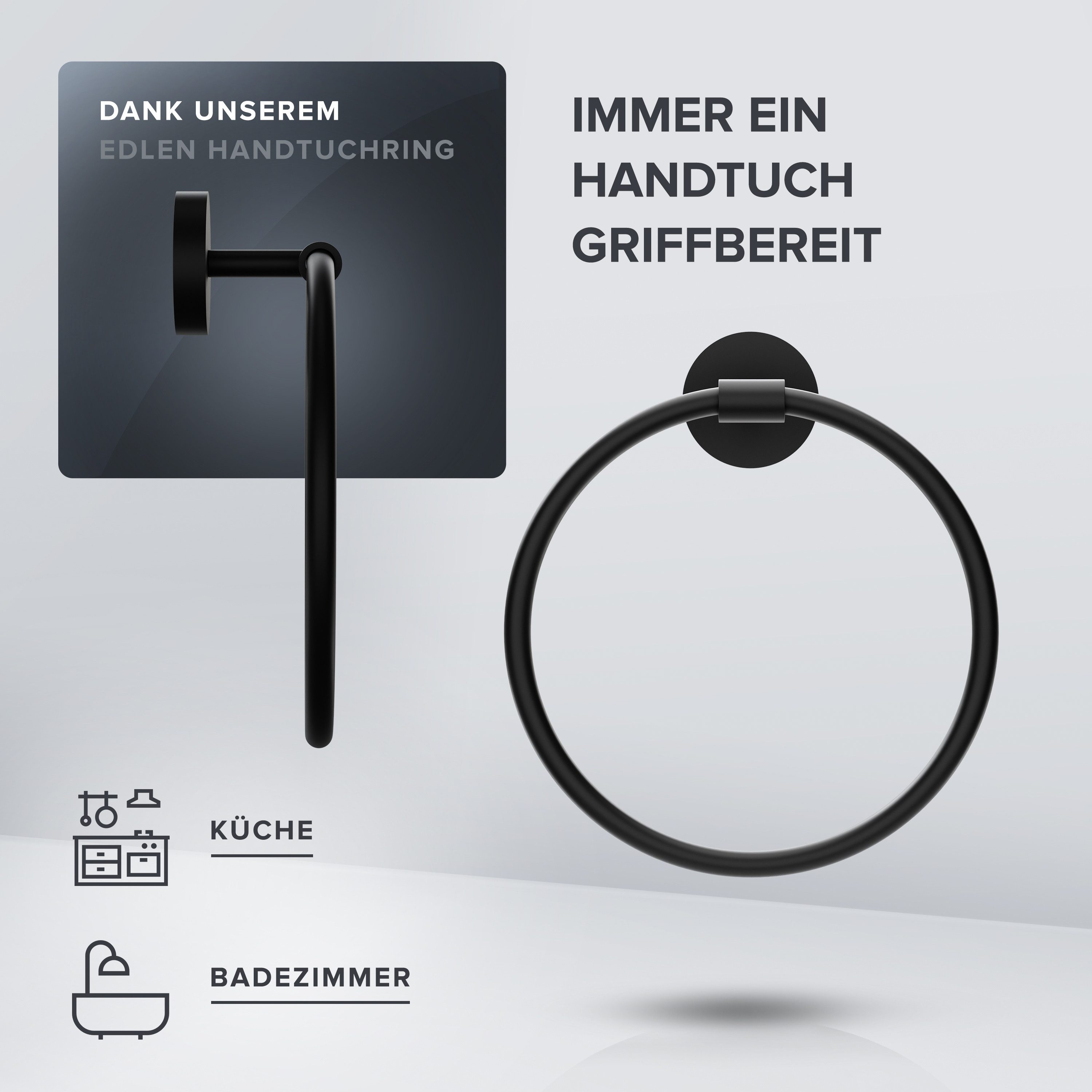 ovimar Handtuchring Halsnoy, aus Edelstahl in günstig online kaufen