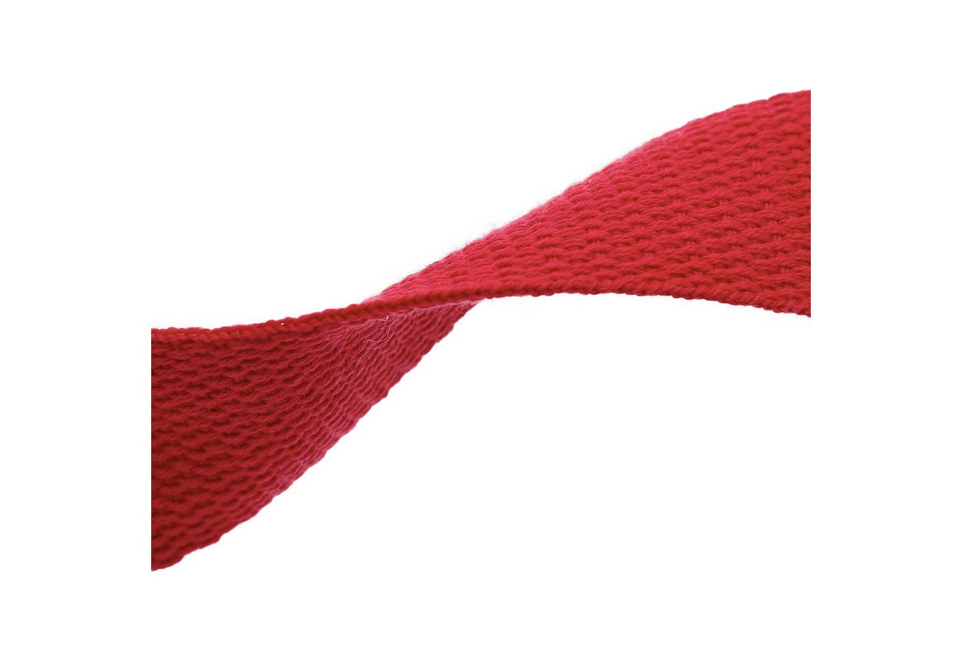 Thumbnail - maDDma Polycotton Gurtband 45m x 38mm Tragband Taschenband Rucksackgurt Rollladengurt (Einzelrolle), 171 rot