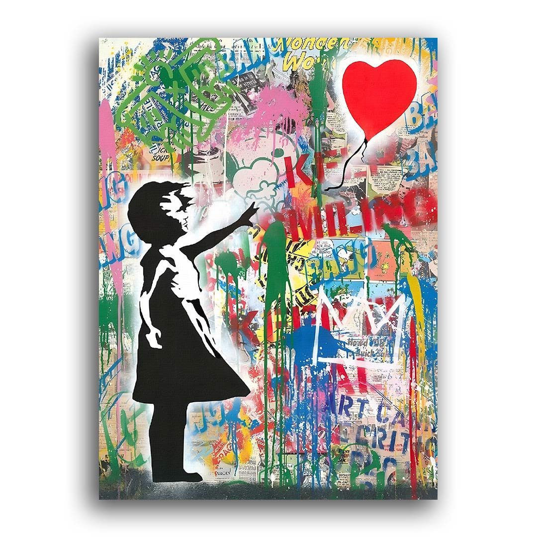 Wandbild Follow your Heart