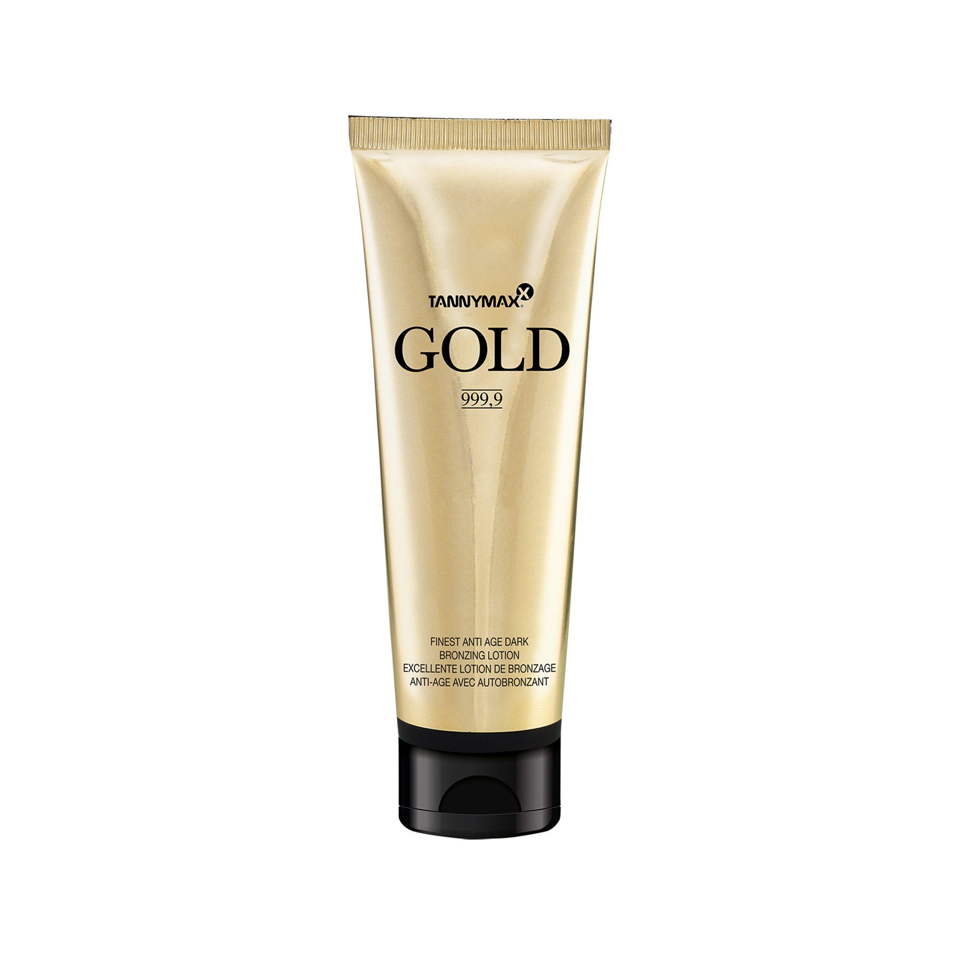 Tannymaxx Selbstbräunungslotion Gold 999,9 Dark Bronzing Lotion 125ml, Gold 999.9, Mit Selbstbräuner