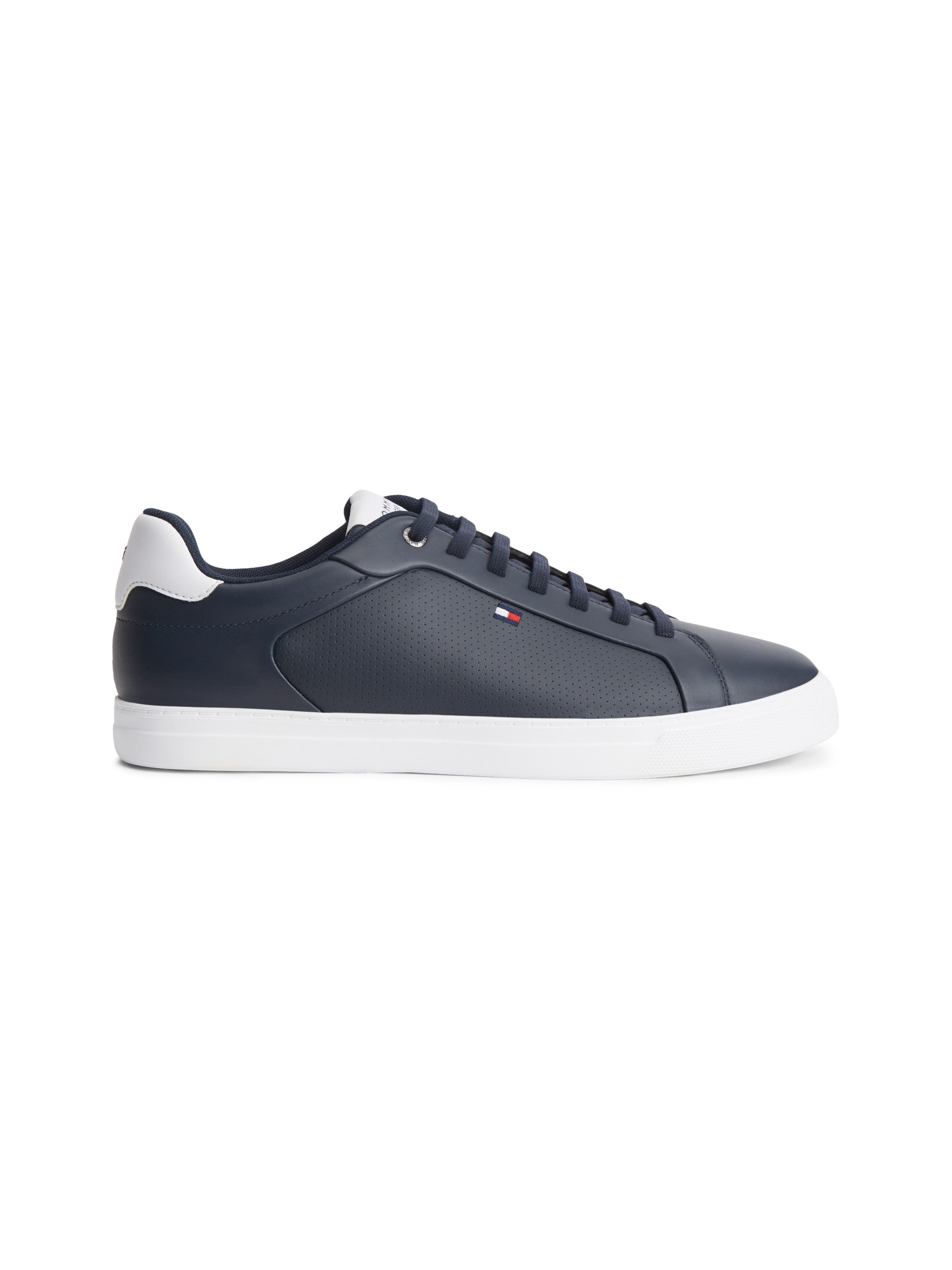 Tommy Hilfiger ICON COURT LIGHT LEATHER Sneaker Freizeitschuh, Halbschuh, Schnürschuh mit dezenten Ziernähten – Bild 4 von 5