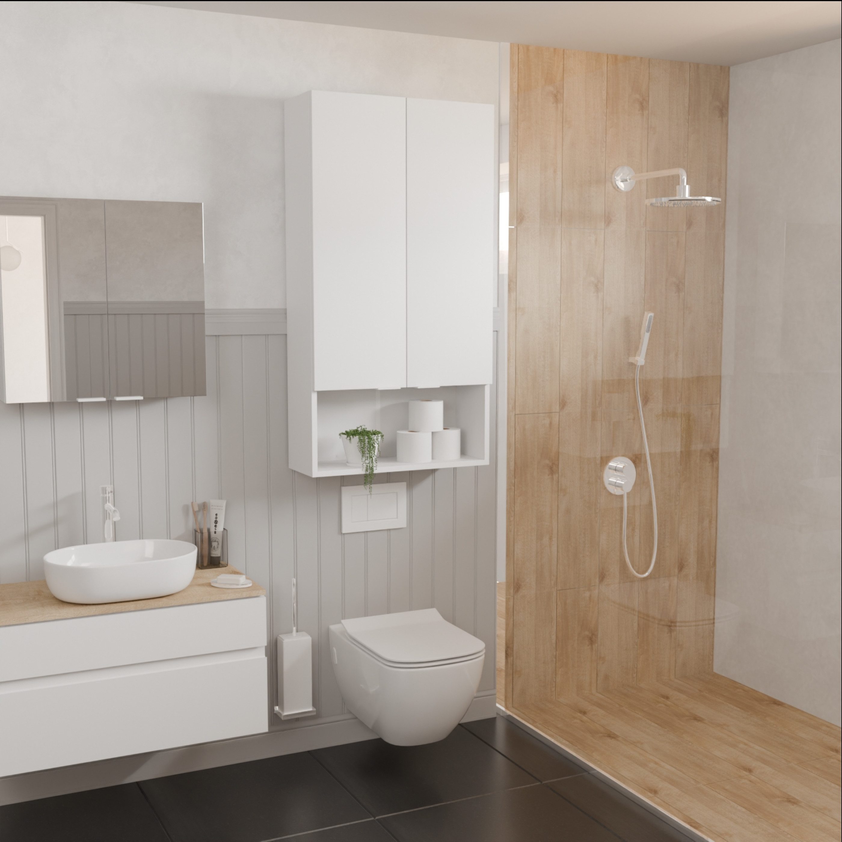Platan Room Hängeschrank Badschrank Oberschrank für günstig online kaufen