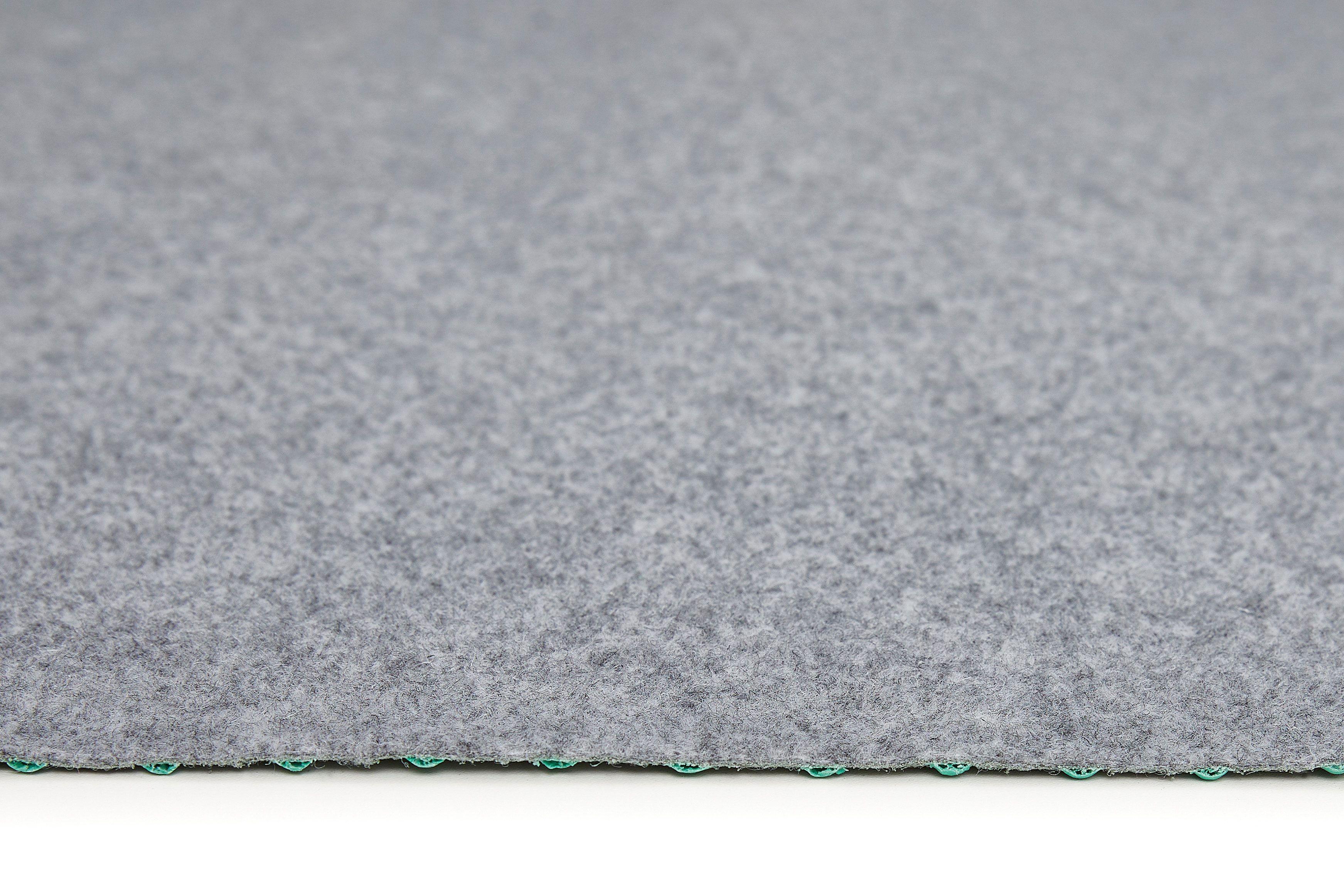 misento Kunstrasen Poolteppich, rund, Höhe: 4 mm, mit Noppen zur Drainage, pflegeleicht, strapazierfähig