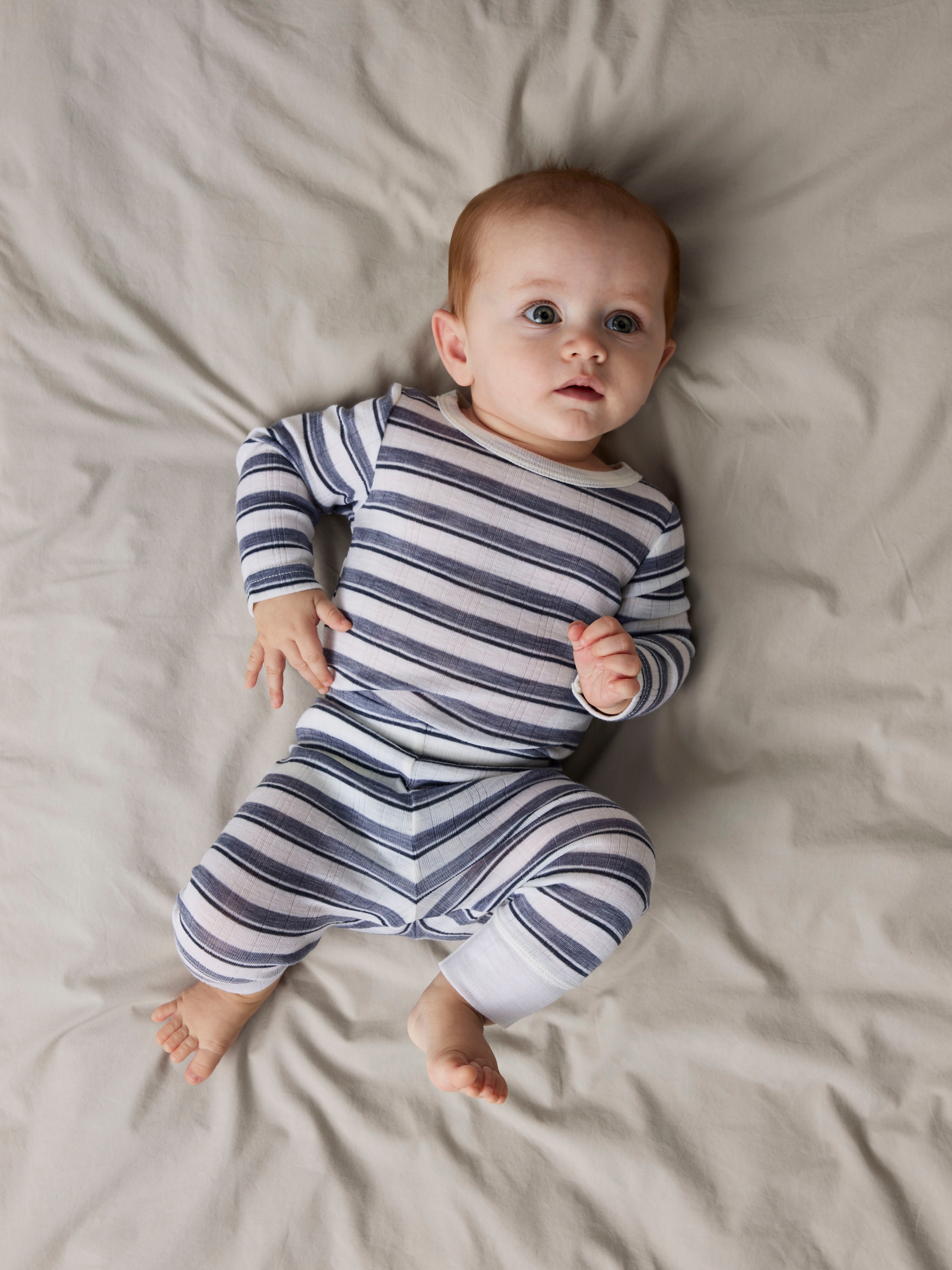 Name It Langarmbody NBMWANG WOOL NEEDLE LS BODY NOOS aus reiner Merinowolle