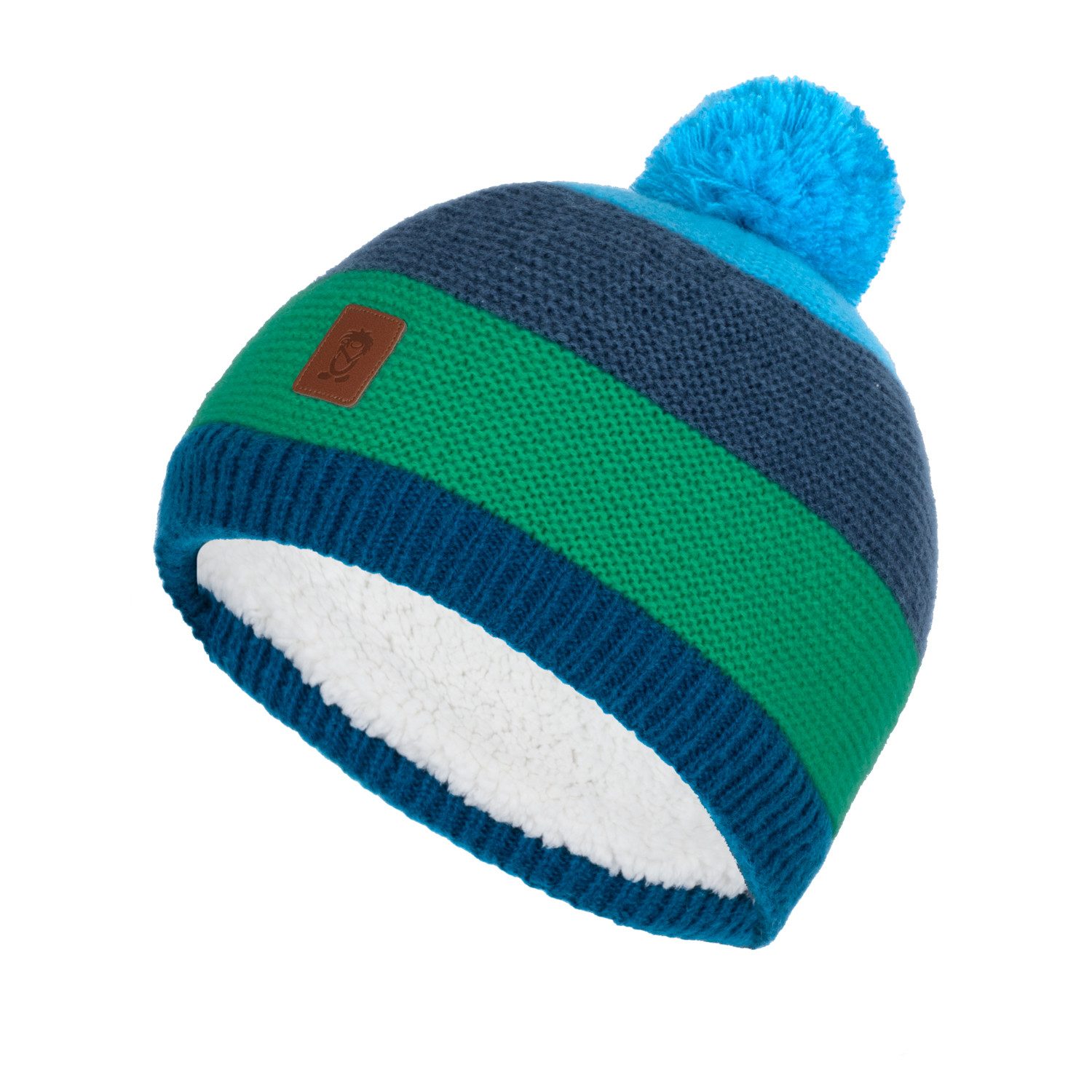 TROLLKIDS Strickmütze Gryllefjord Recyceltes Polyester