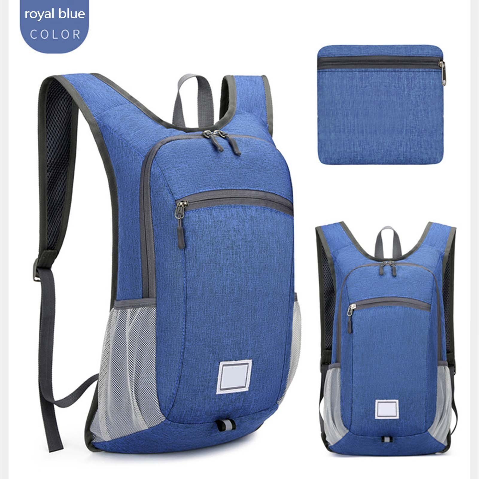Blusmart Rucksack Unisex Outdoor-Reiserucksack, Tragbare Reisetasche Mit Großer sapphire blue