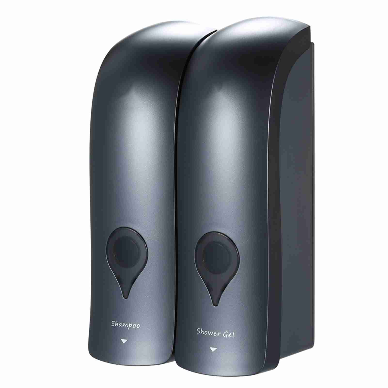 cocosity Seifenspender Manueller Seifenspender mit Doppelkopf zur Wandmonta günstig online kaufen