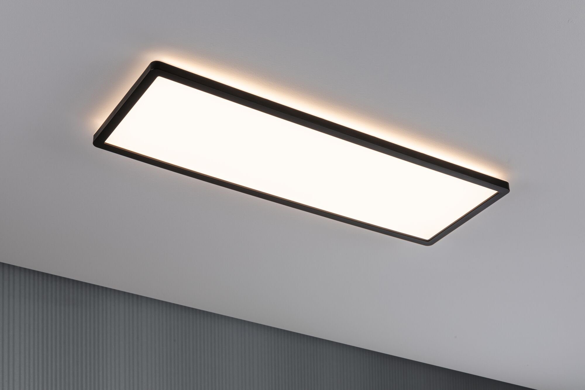 LED Warmweiß Panel Shine, integriert, LED Atria fest Paulmann