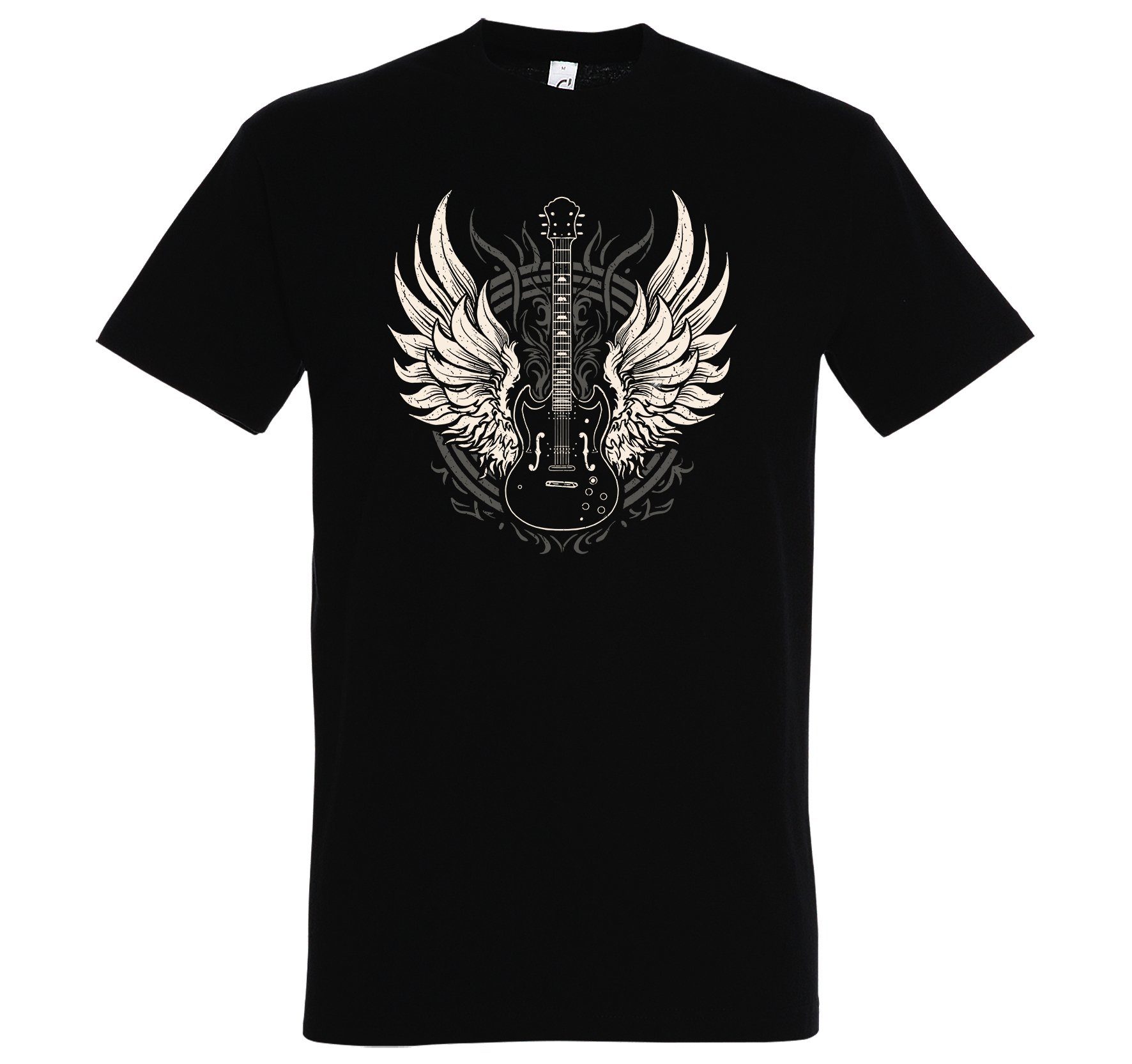 Youth Designz T-Shirt GitarreFlügel Herren T-Shirt günstig online kaufen