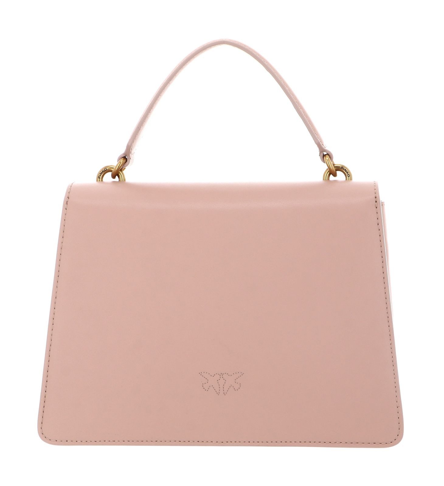 PINKO Handtasche Top Handle Classic Light, aus echtem Rindsleder
