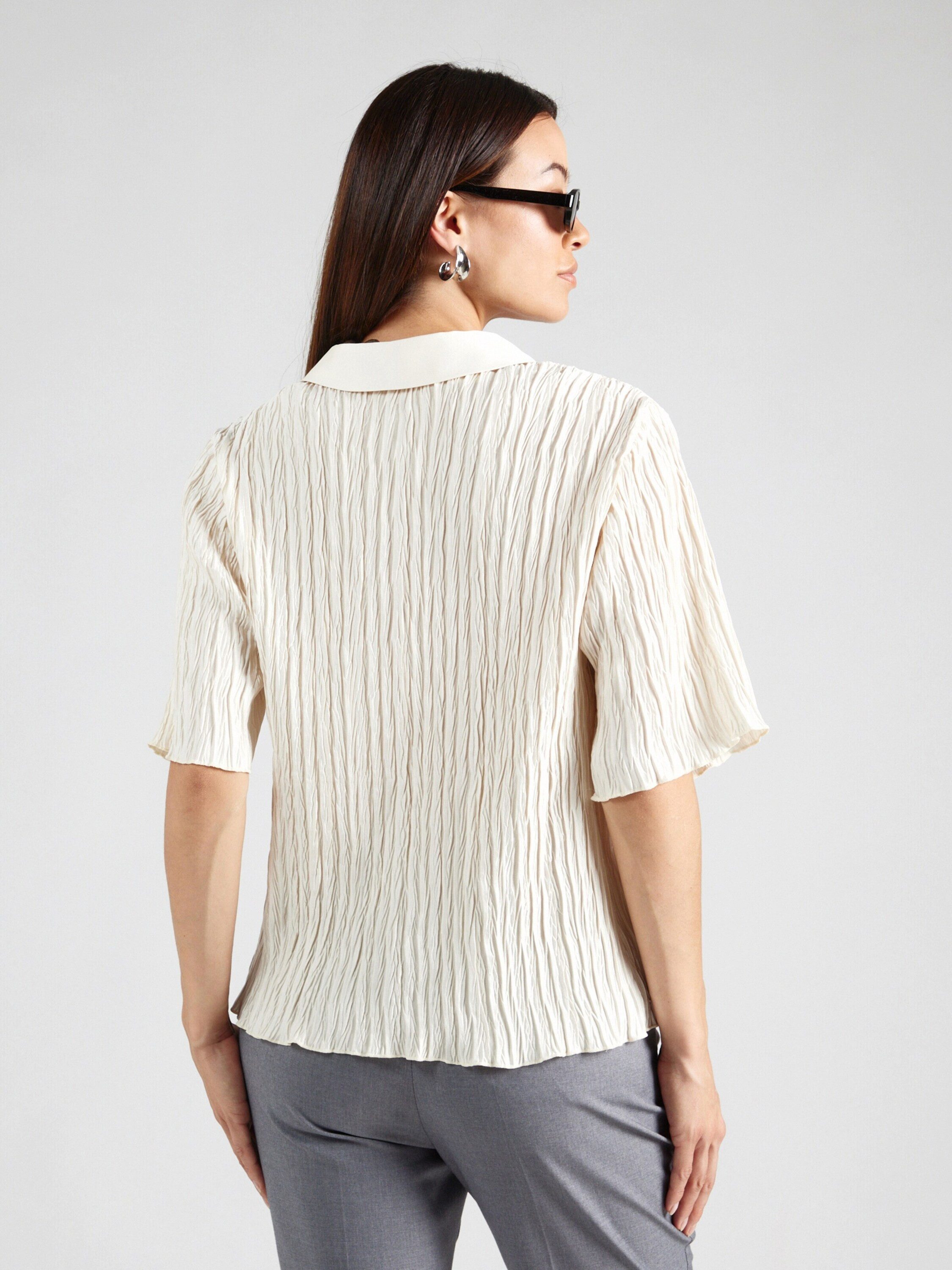 Selected Kurzarmbluse SLFELMA (1-tlg) Plissee günstig online kaufen