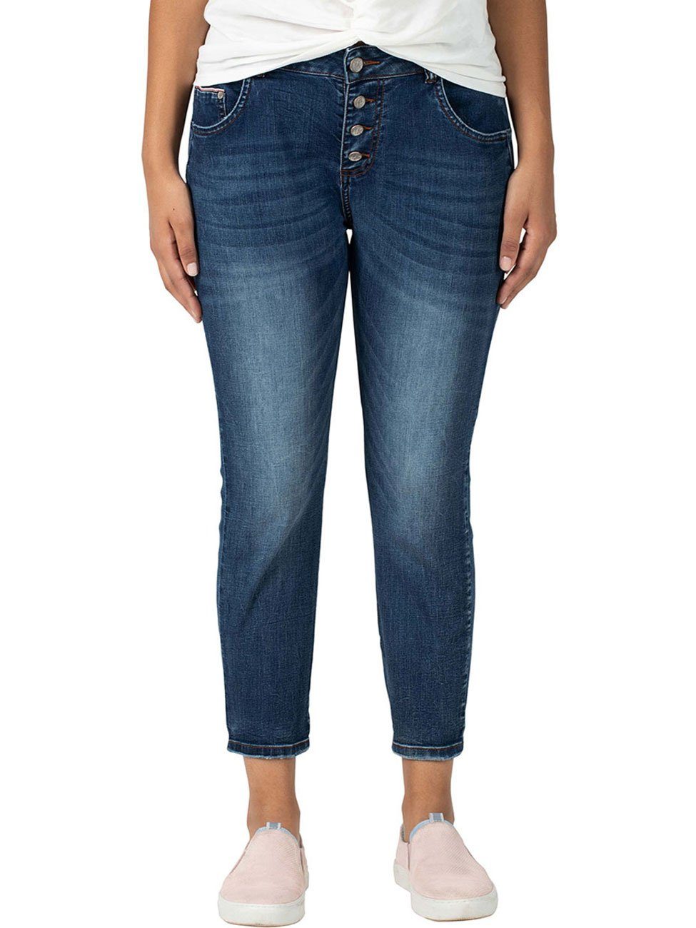 TIMEZONE Straight-Jeans Jilly Jeanshose mit Stretch | Straight-Fit Jeans