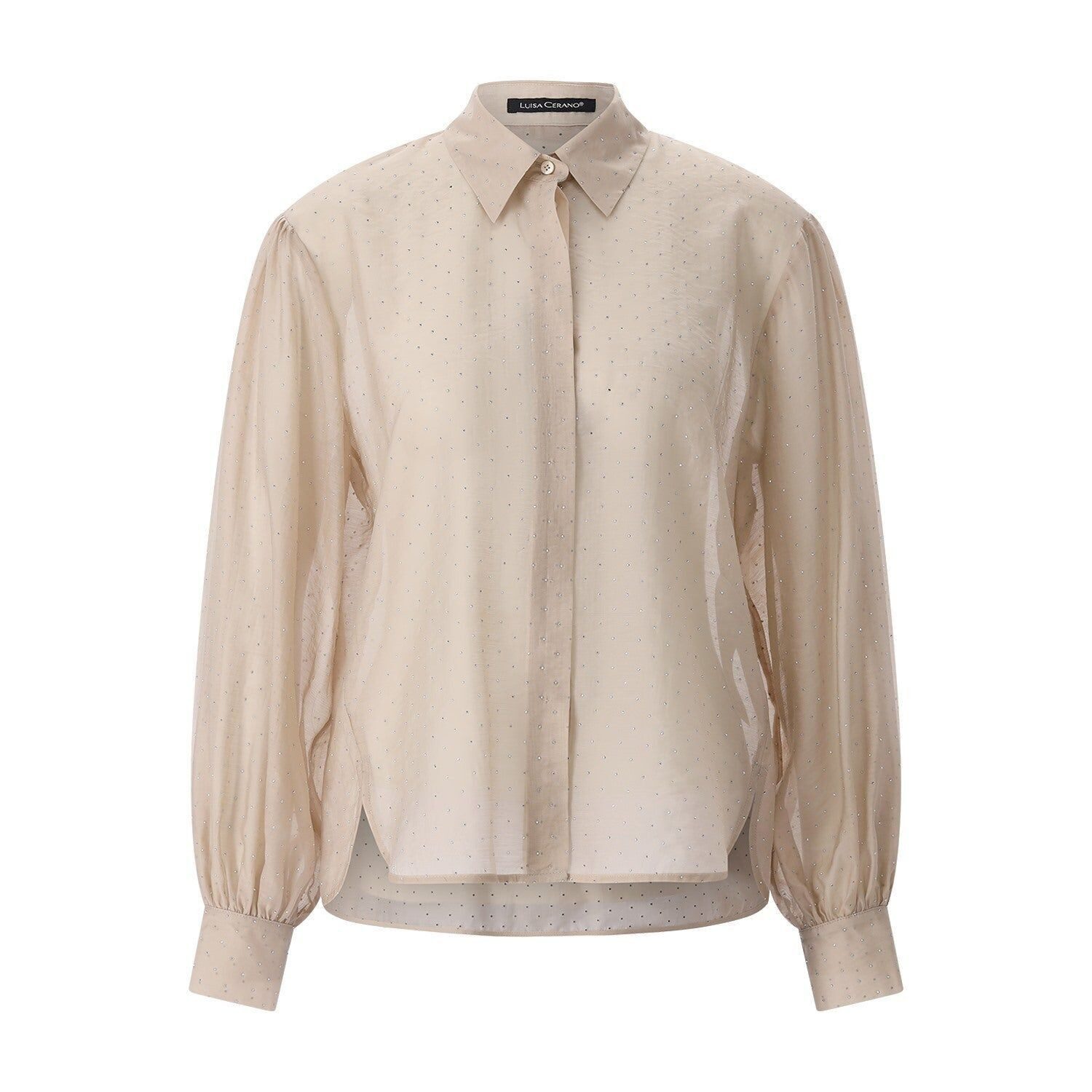 Luisa Cerano Langarmbluse