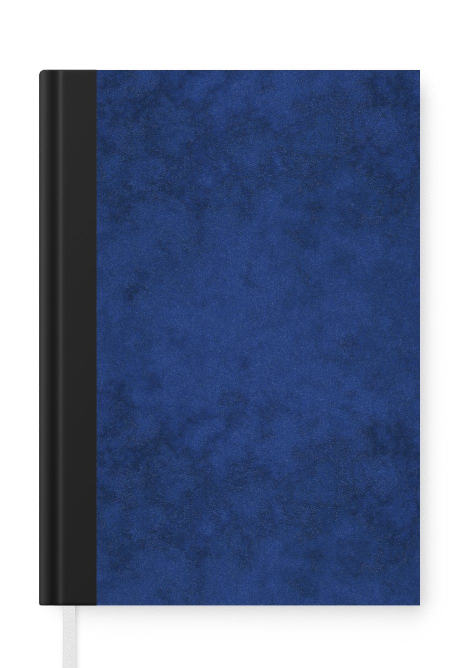 MuchoWow Notizbuch Farbe - Muster - Abstrakt - Blau, Journal, Merkzettel, Tagebuch, Notizheft, A5, 98 Seiten, Haushaltsbuch