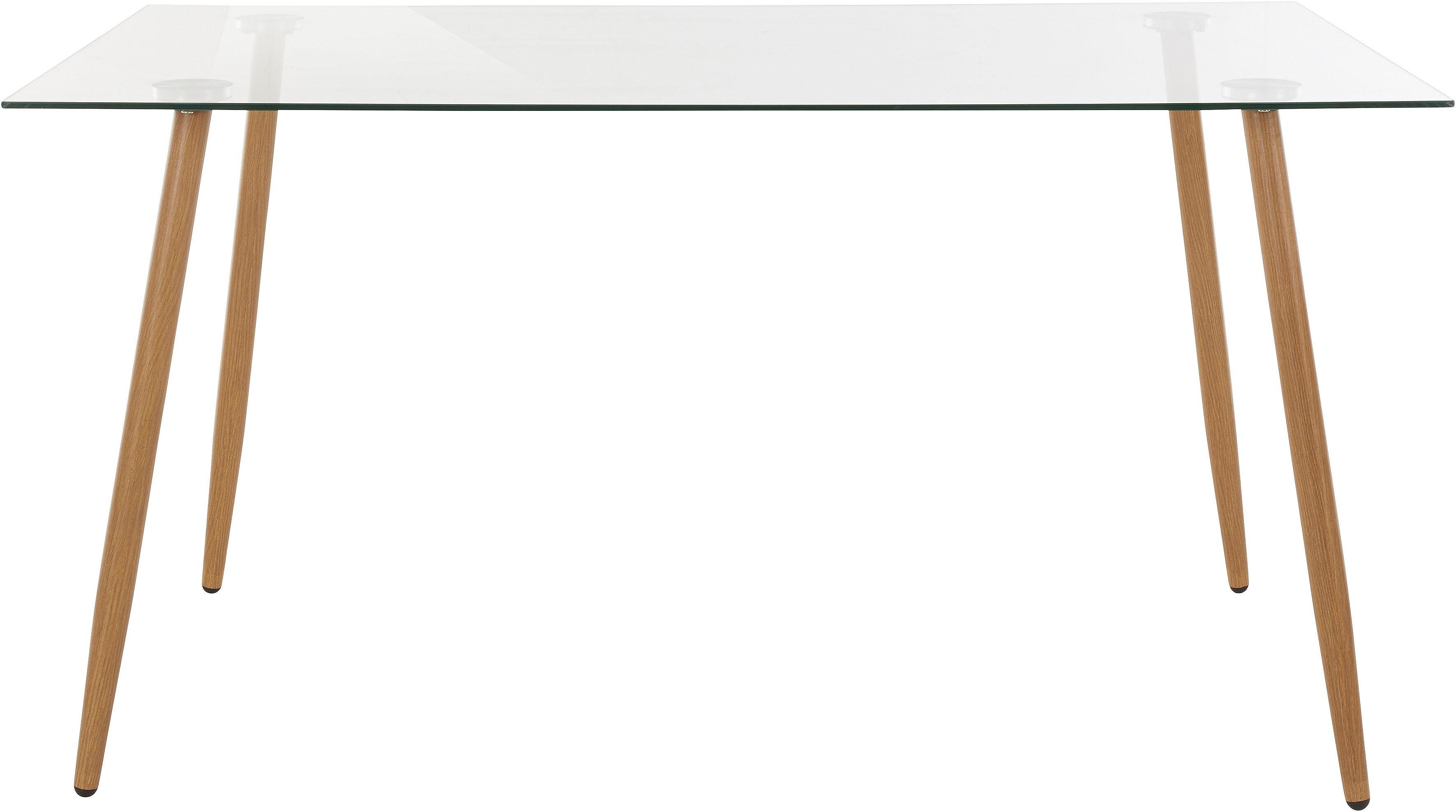 INOSIGN Glastisch Miller, Breite 140 cm günstig online kaufen