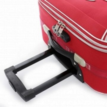 Beibye Weichgepäck-Trolley XL Trolley-Koffer - 76 cm, 100/125 Liter - Dehnfalte, Rot