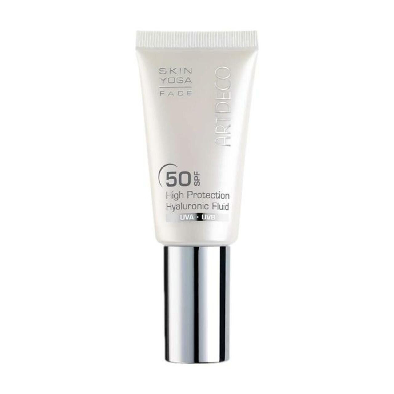 ARTDECO Tagescreme Yoga Face High Protection Hyaluronic Fluid SPF 50, für Alle Hauttypen