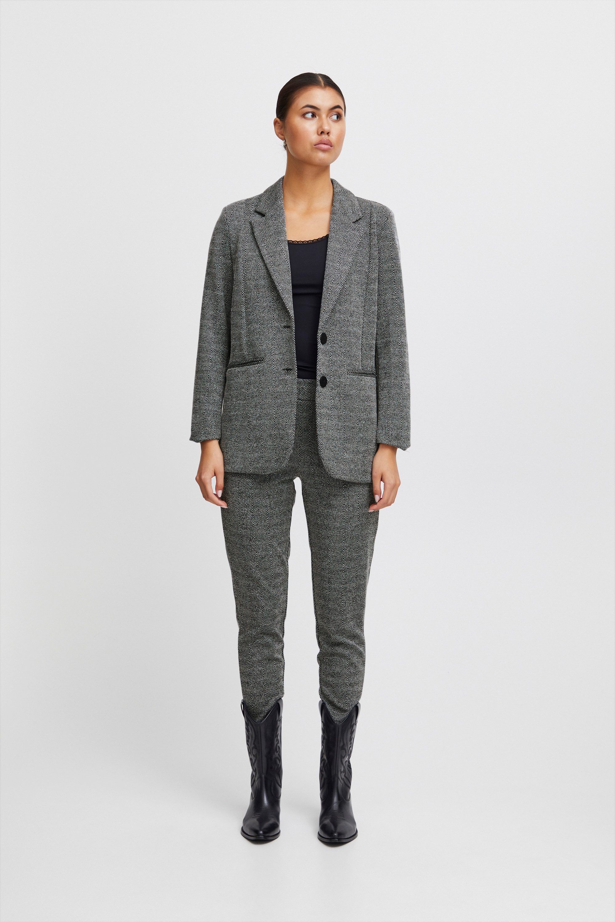 ICHI Jackenblazer IHKATE STRUCTURE BL