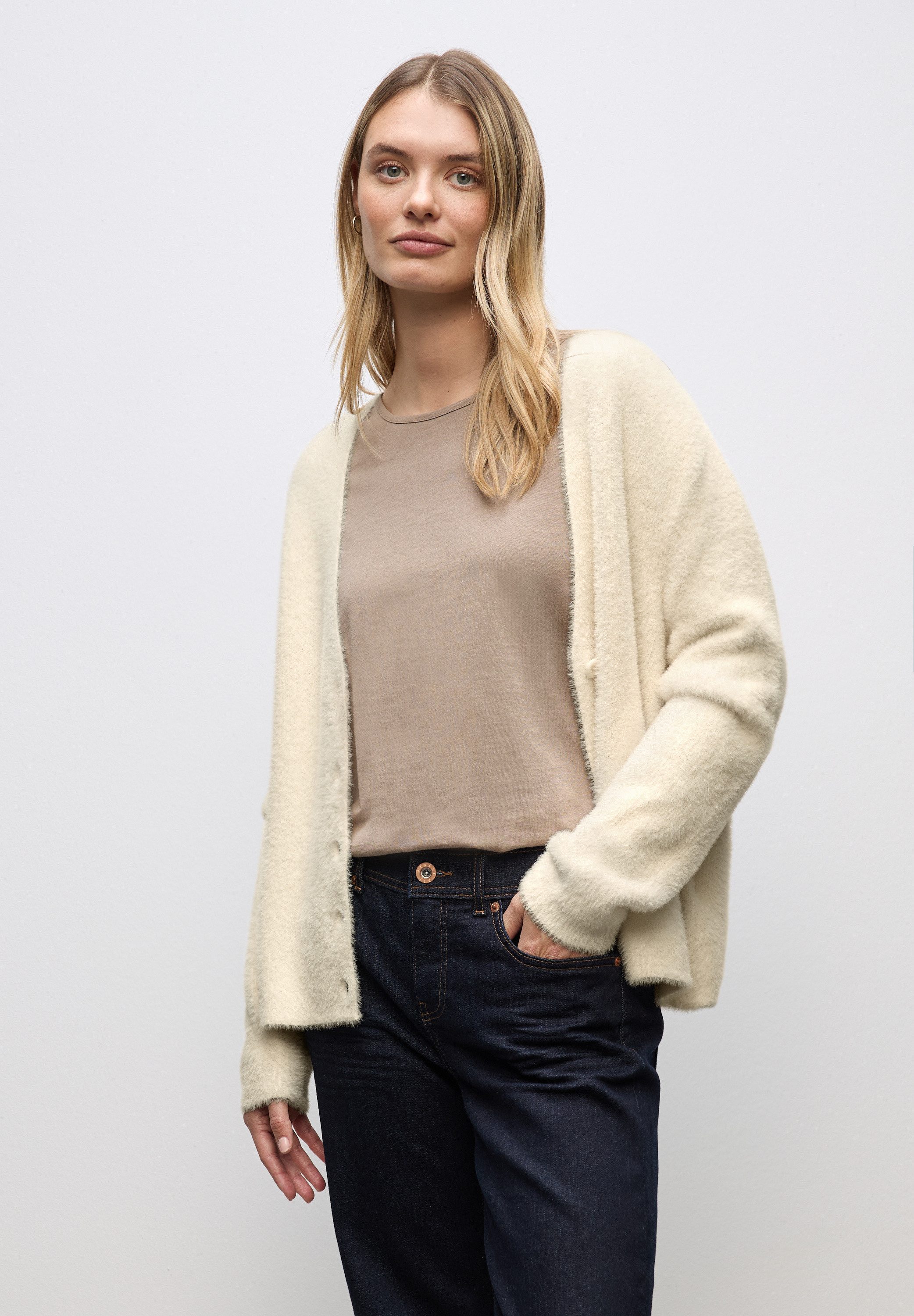 STREET ONE Cardigan mit Knopfleiste günstig online kaufen