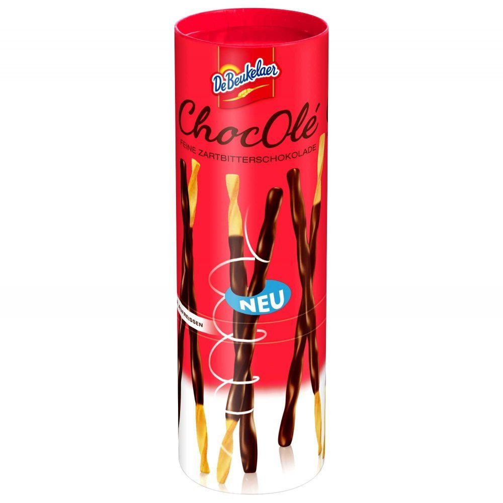 De Beukelaer Kekse, DeBeukelaer ChocOle mit Zartbitterschokolade Gebäck Sticks 75g