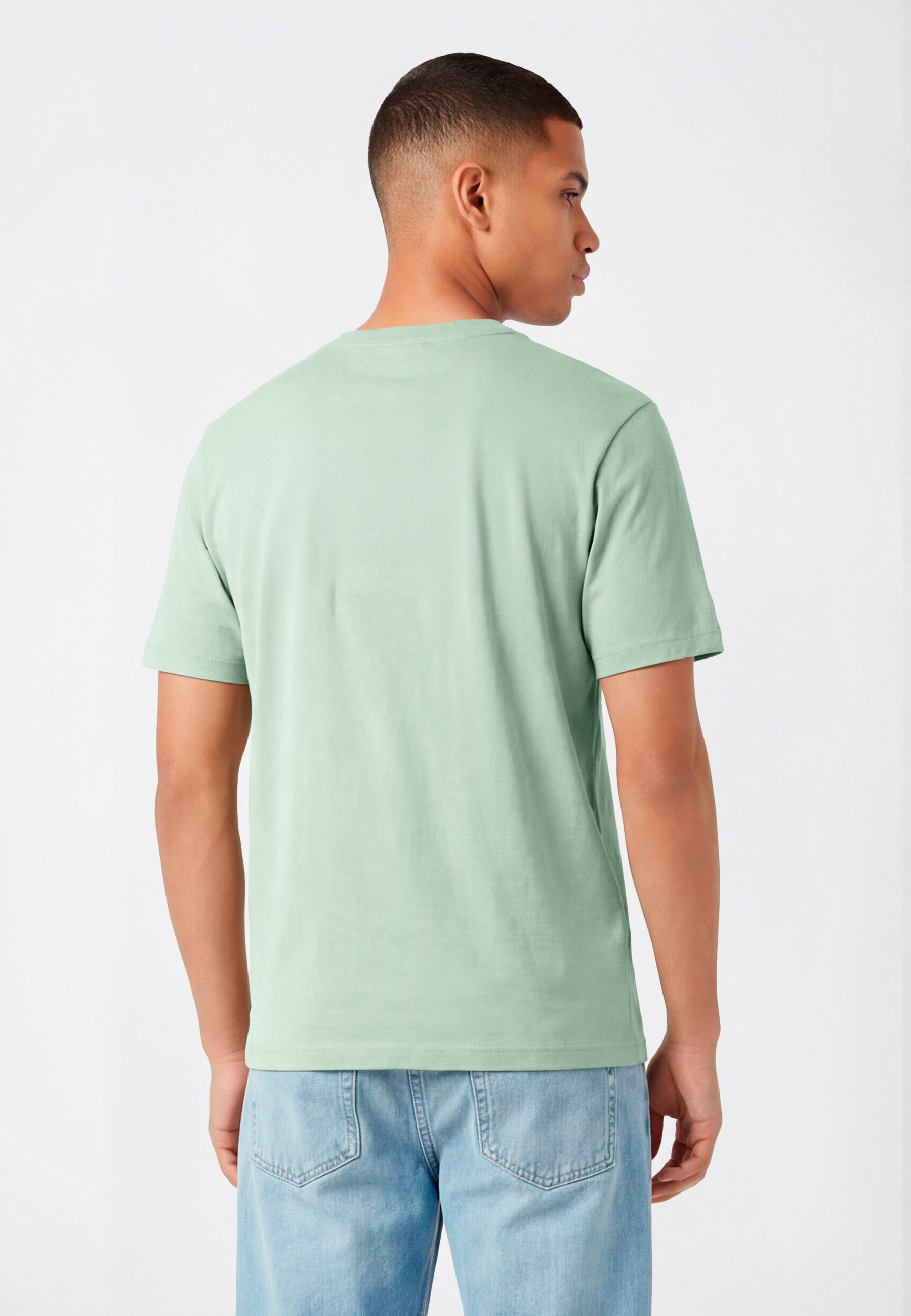 Champion T-Shirt COLLEGE Relax Fit Crewneck T-Shirt Kurzarm, mit Rundhalsausschnitt, aus Baumwolle