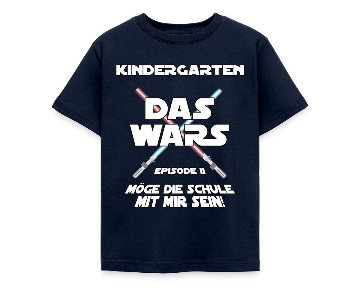 Spreadshirt T-Shirt Einschulung Das Wars Möge Die Schule Mit Mir Sein Kinder T-Shirt (1-tlg) Fällt klein aus. Wir empfehlen, eine Größe größer zu bestellen.