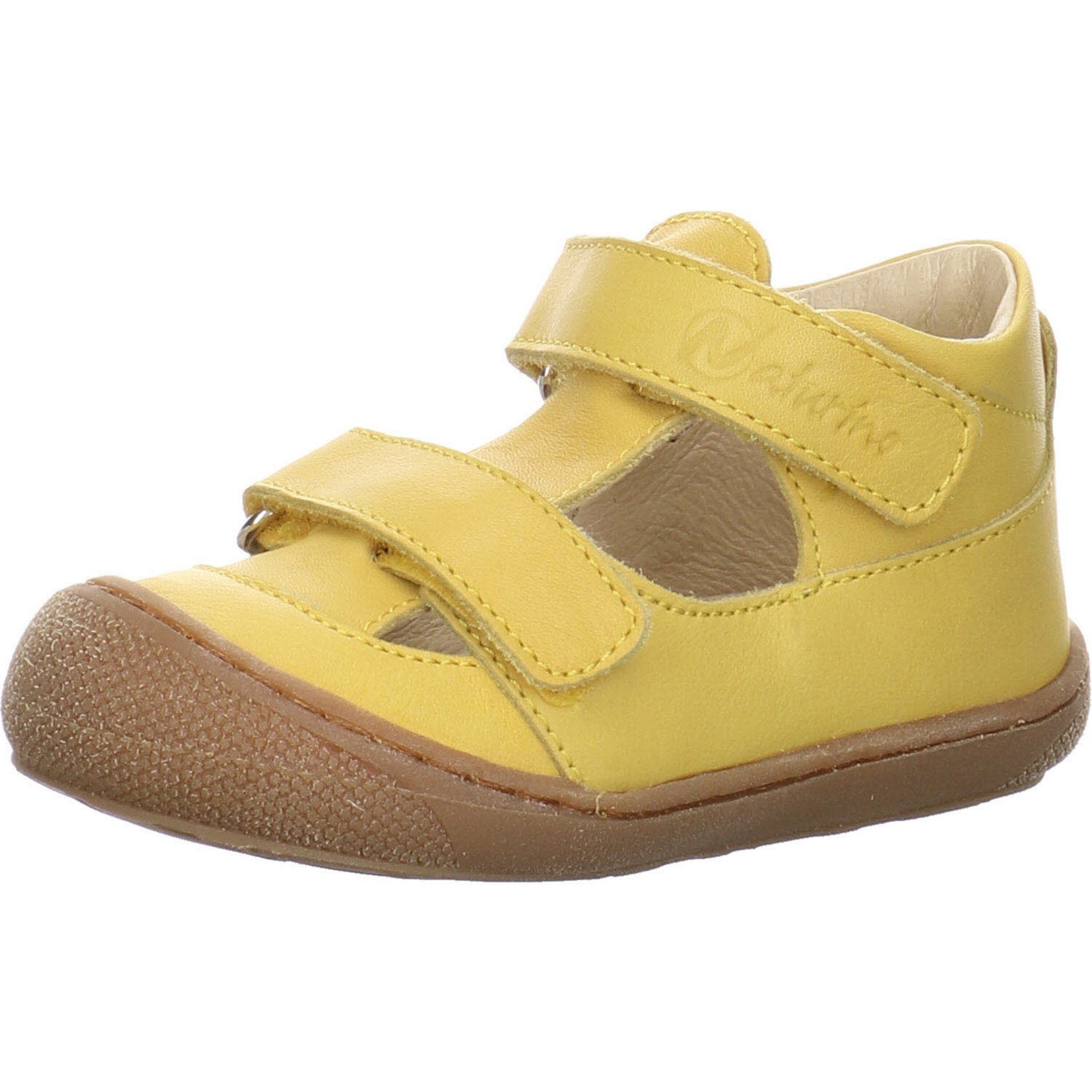 Jungen hell Puffy Naturino Sandalen Schuhe Minilette gelb Lauflernschuh Glattleder