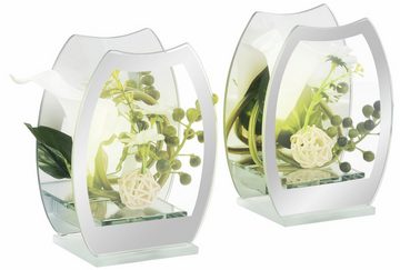 Kunstpflanze LED-Calla Calla, Home affaire, Höhe 15 cm, 2er-Set