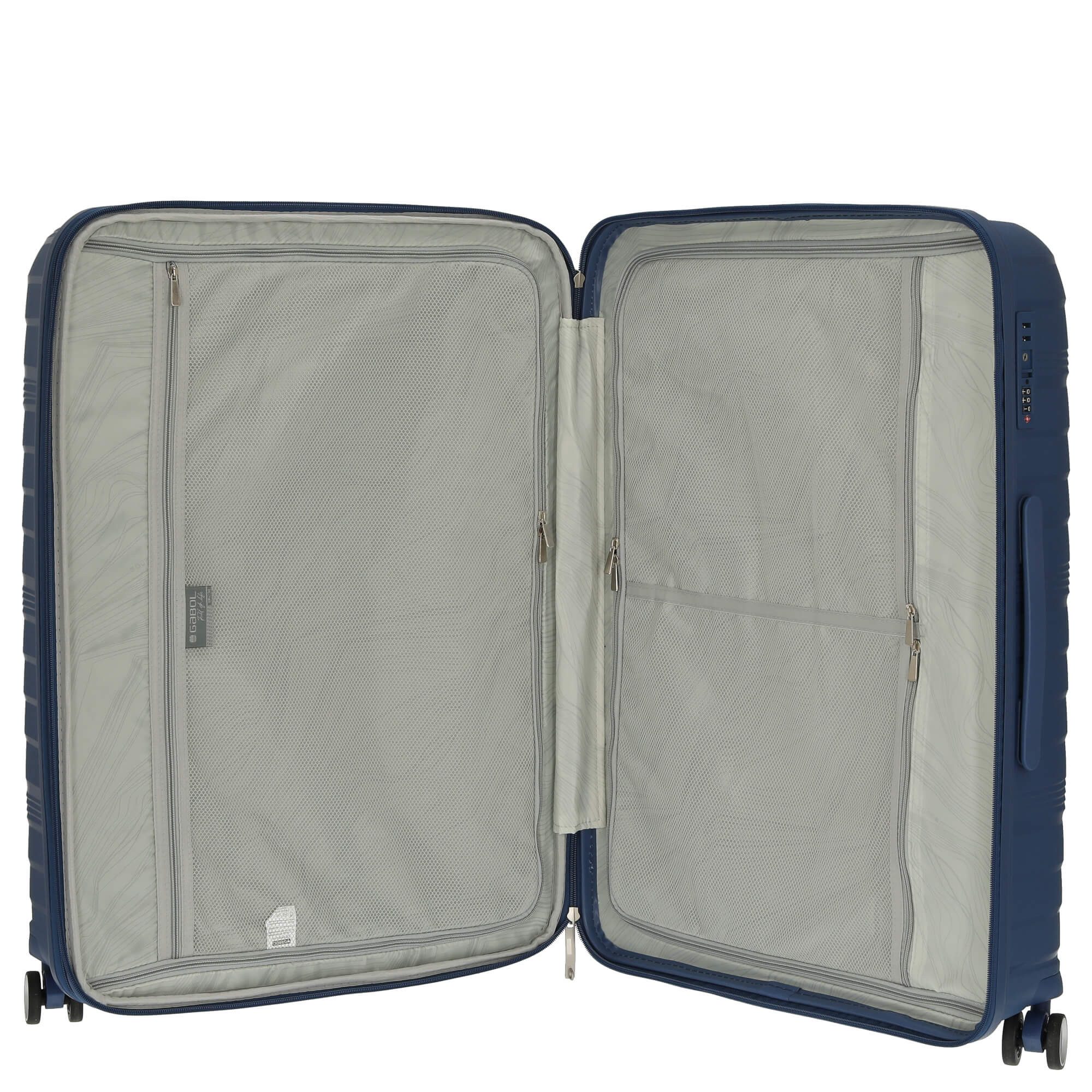 Gabol Kofferset Kiba - Trolley Set 2tlg. (M+L), 4 Rollen Rollen