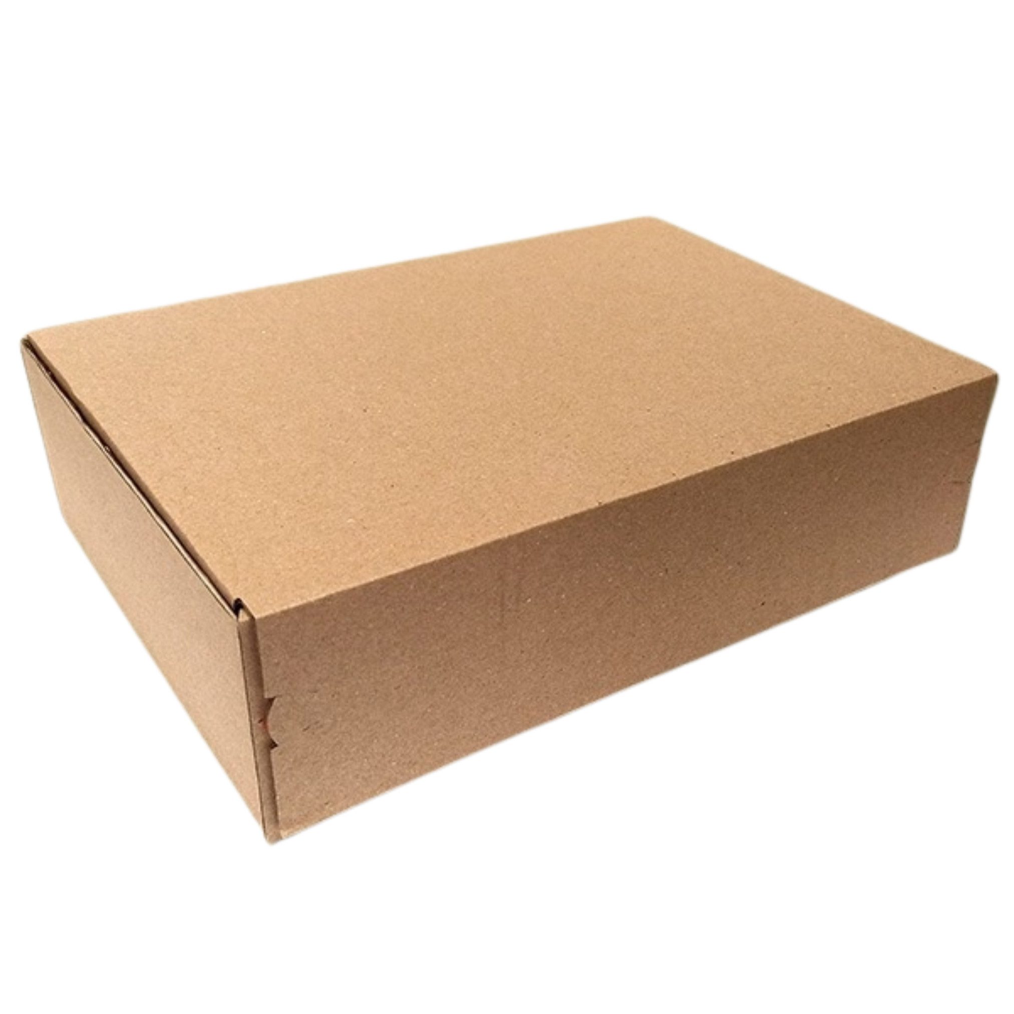 Packen24 GmbH Versandkarton Faltschachtel 339 x 229 x 92 mm Haftklebung Aufreißfaden