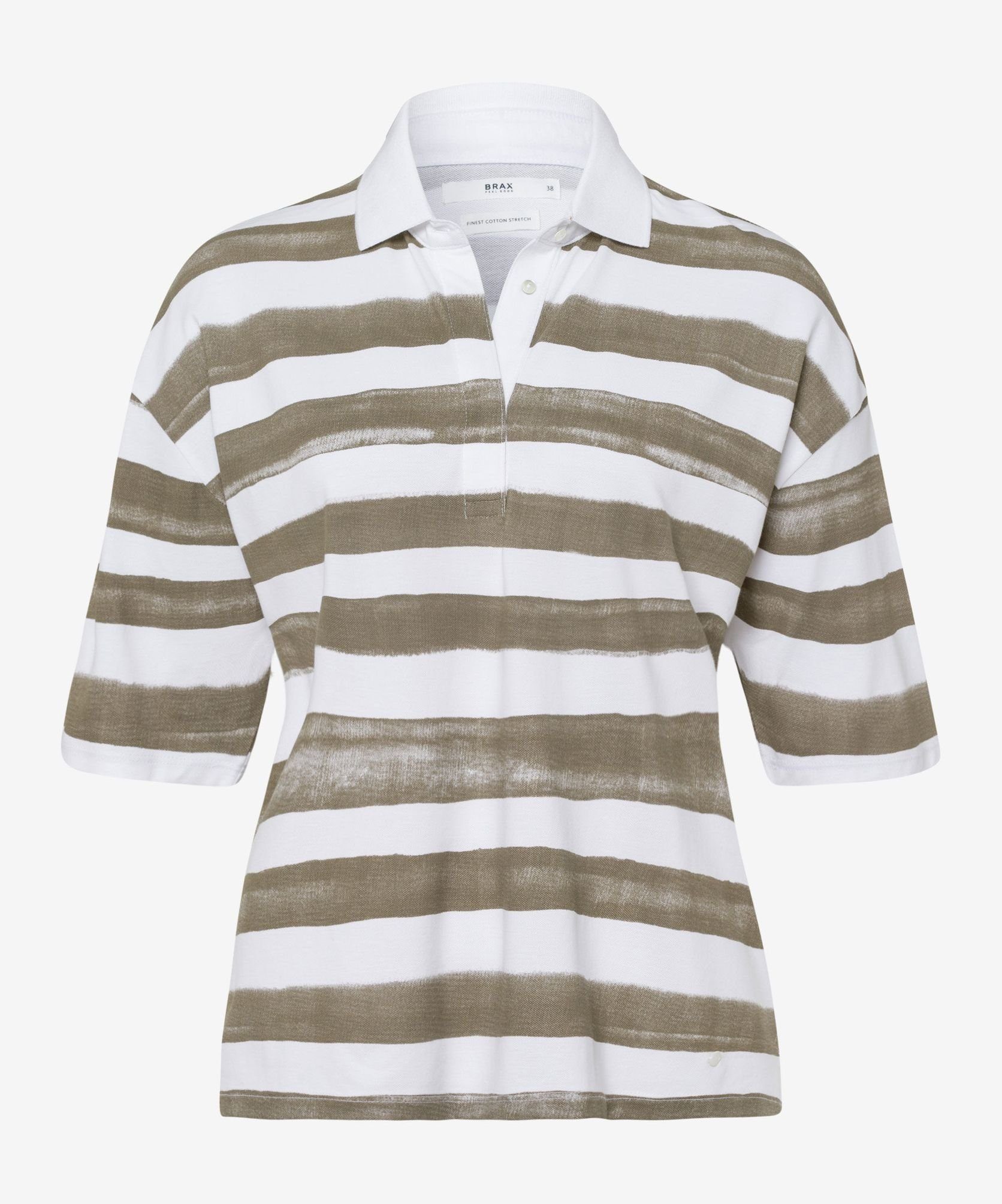 Brax T-Shirt Style khaki (30) (34-3337) Clea