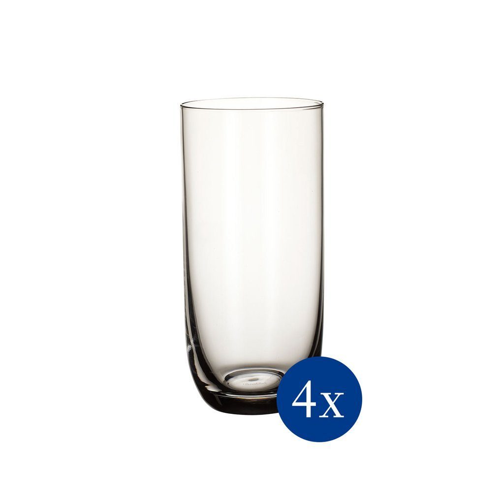 Villeroy & Boch Gläser-Set La Divina Longdrinkglas, 4 Stück, Glas