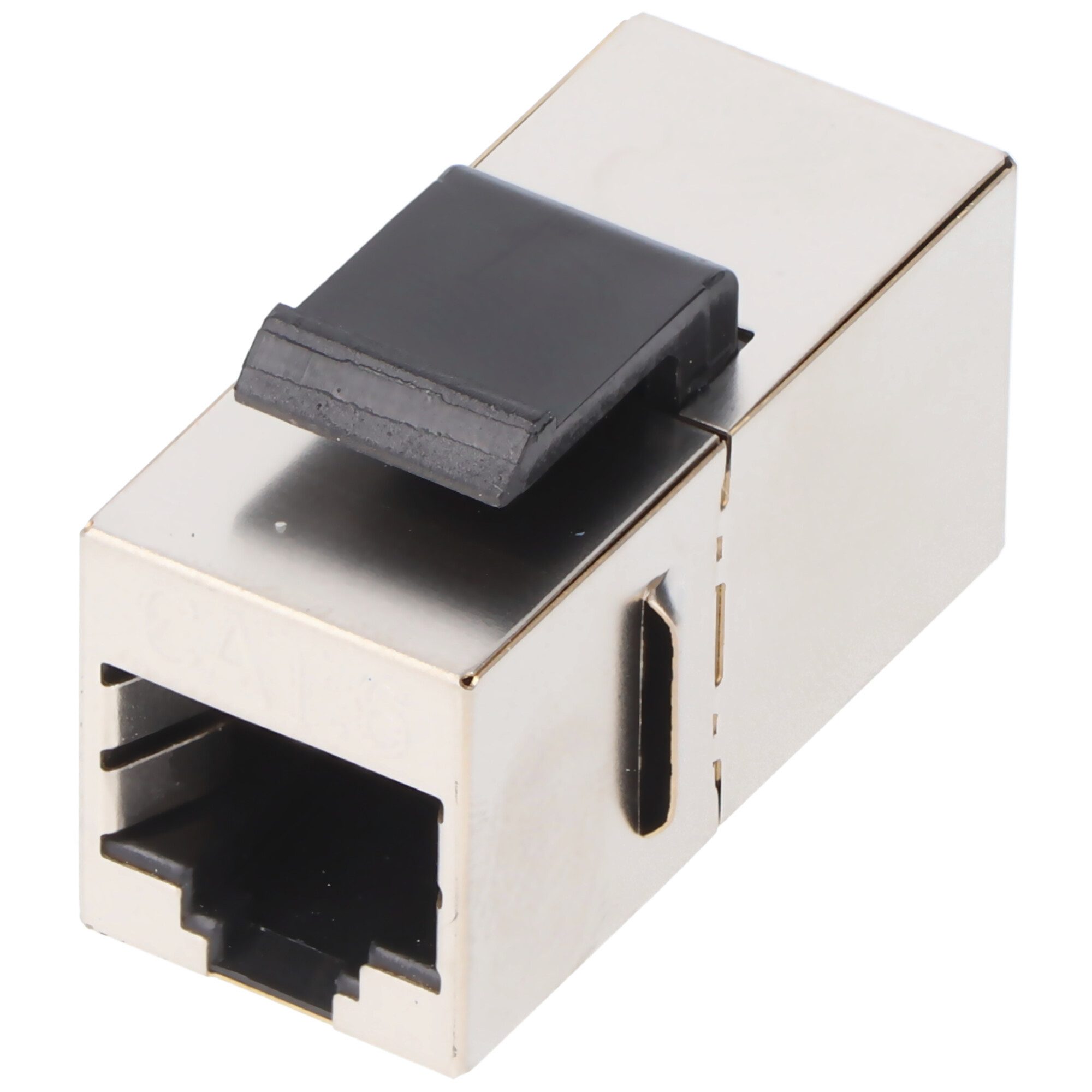 Goobay Keystone Modul RJ45 Kupplung/Verbinder CAT 6, STP - 15,9 mm Br USB-Ladegerät