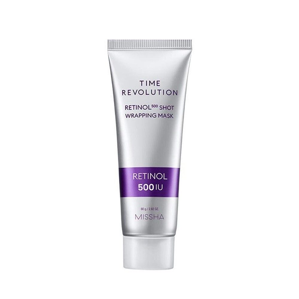 Missha Tuchmaske MISSHA Time Revolution Retinol 500 Shot-Wickelmaske 80 g