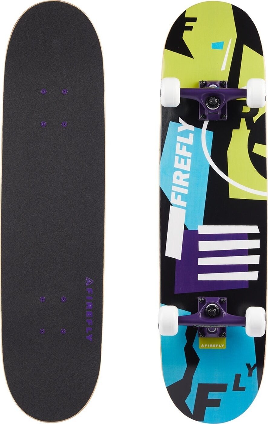 Skateboard Skateboard SKB 505 BLACK/PURPLE/WHITE