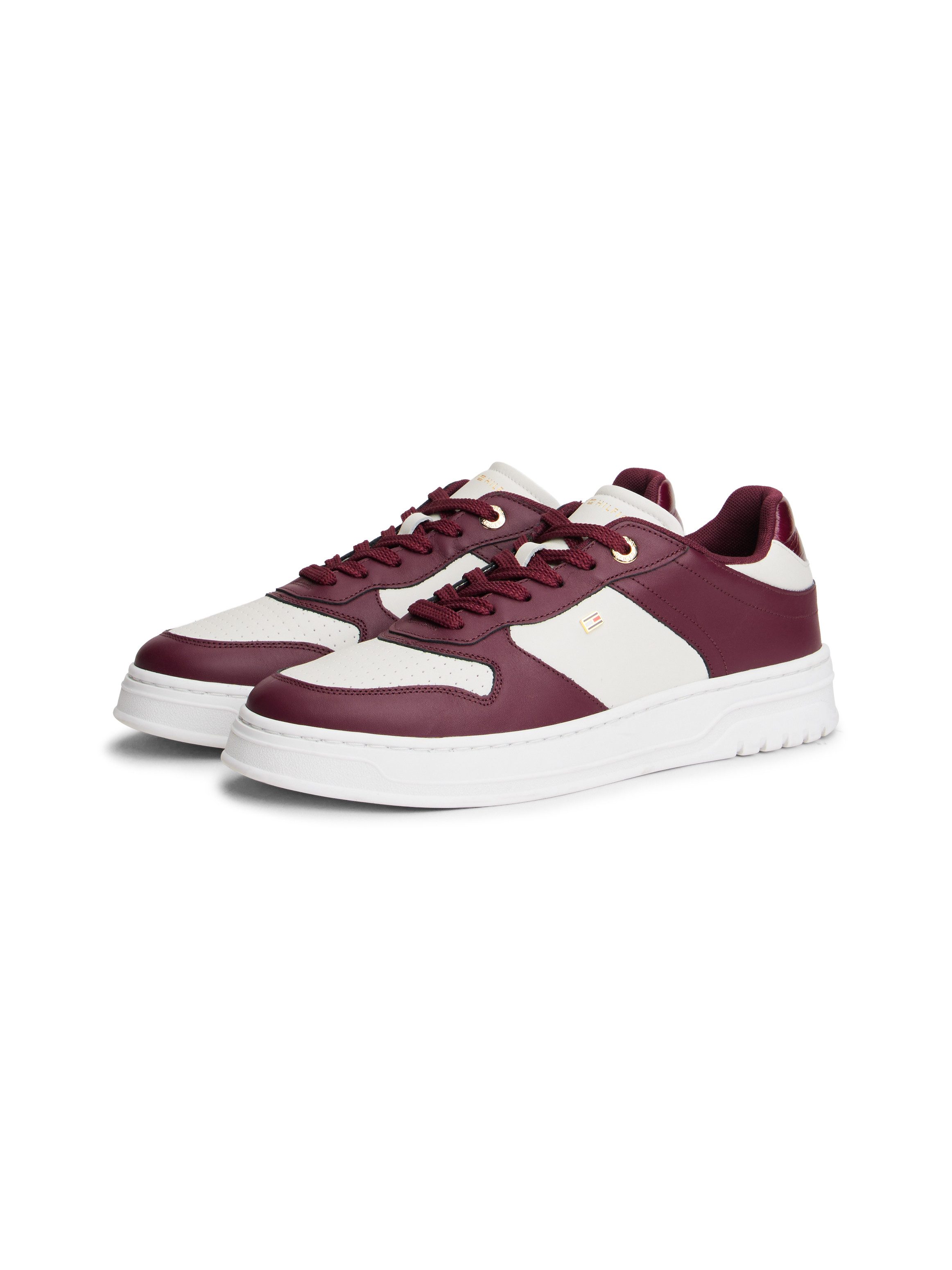 Tommy Hilfiger TH SPORTY CUPSOLE LEATHER Plateausneaker, Freizeitschuh, Hal günstig online kaufen
