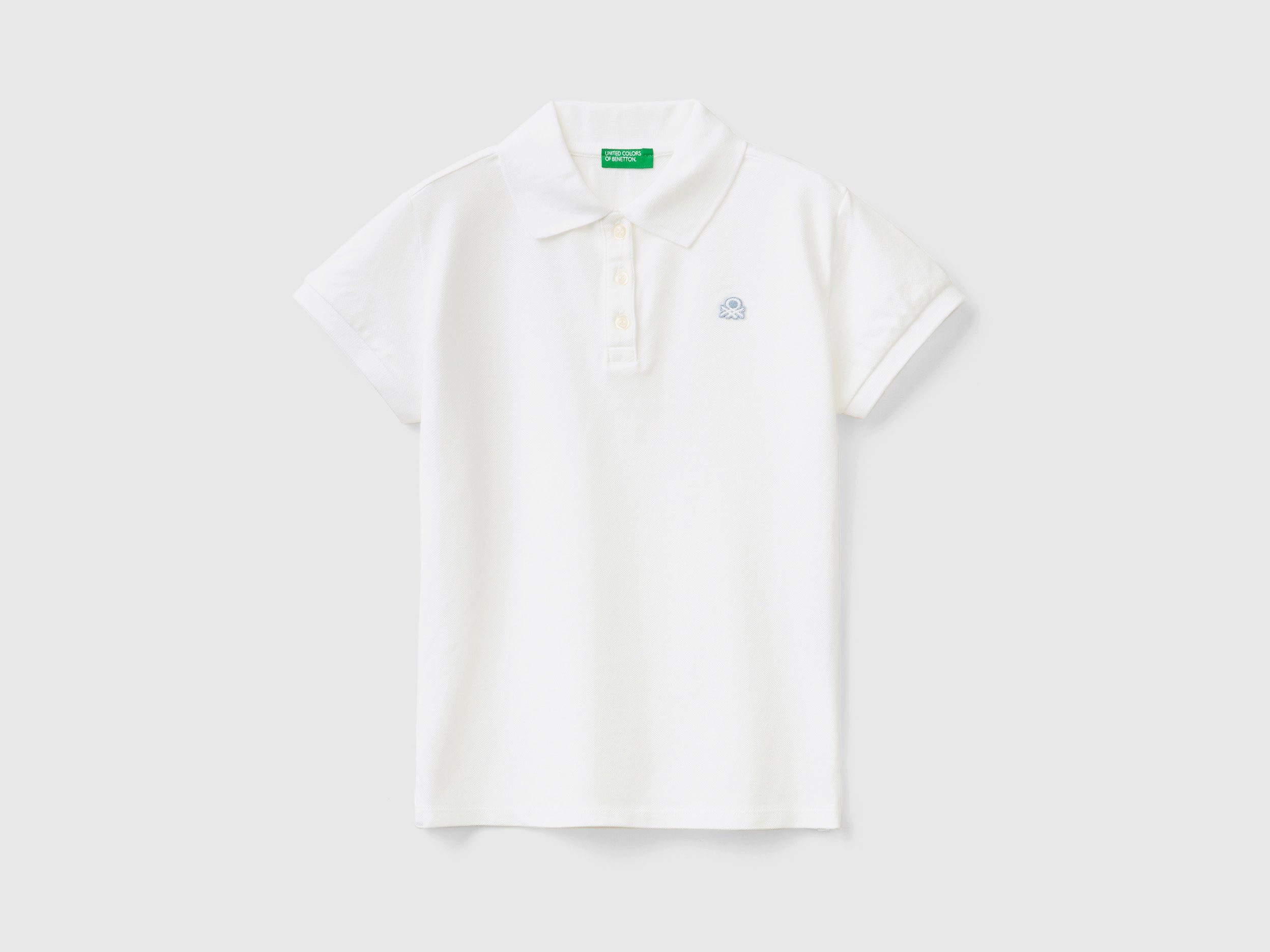 United Colors of Benetton Poloshirt mit Logo-Stickerei an der Brust