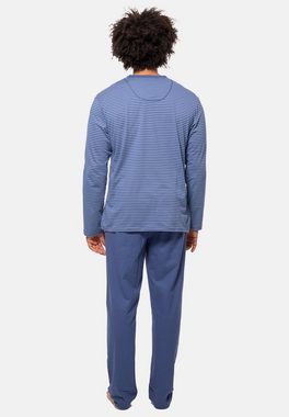 Ammann Pyjama Extra Light Cotton (Set, 2 tlg) Schlafanzug Langarm - Baumwolle -