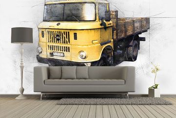 WandbilderXXL Fototapete W50, glatt, Classic Cars, Vliestapete, hochwertiger Digitaldruck, in verschiedenen Größen