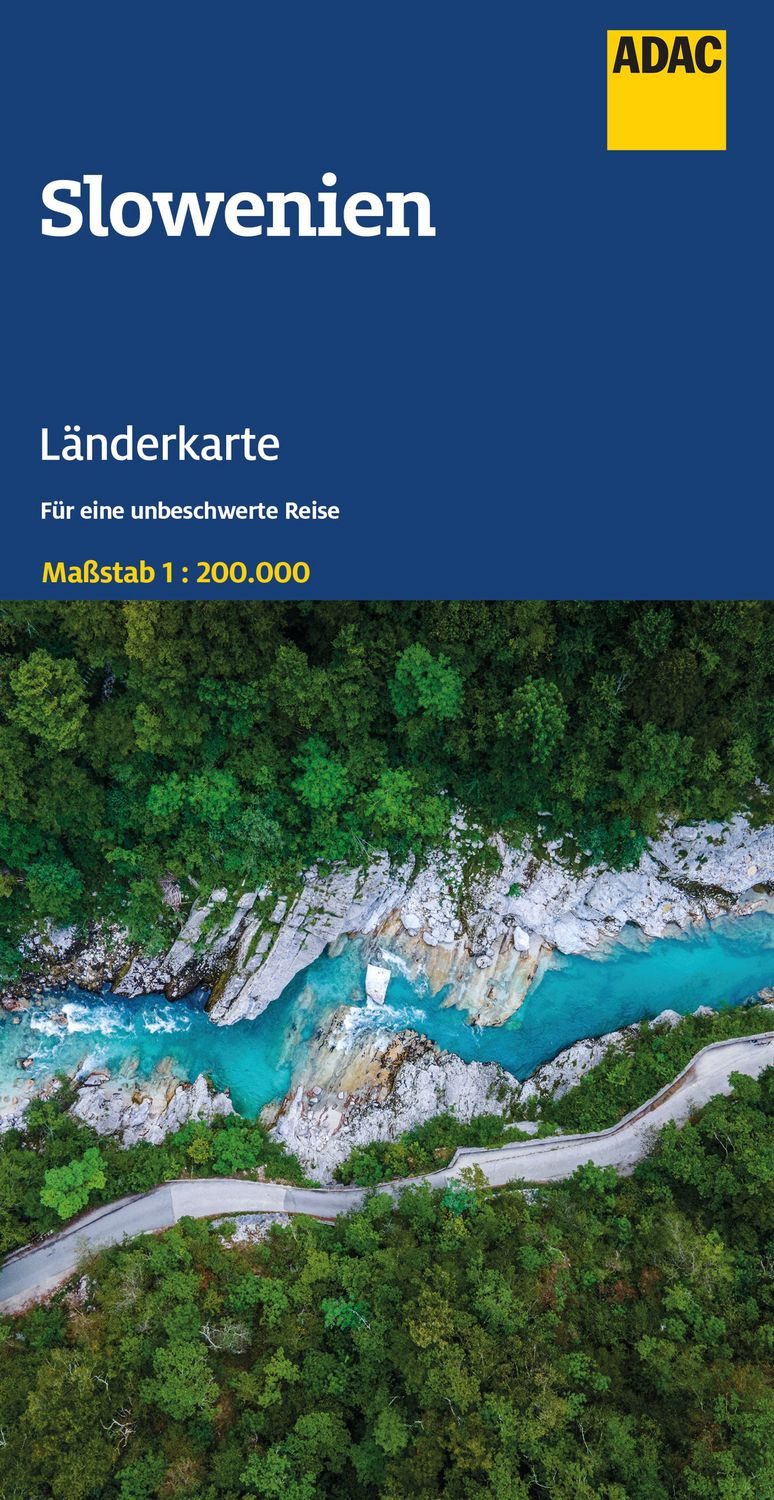 ADAC Länderkarte Slowenien 1:200.000 Straßenkarte und Autokarte / diverse, Straßenkarte und Autokarte