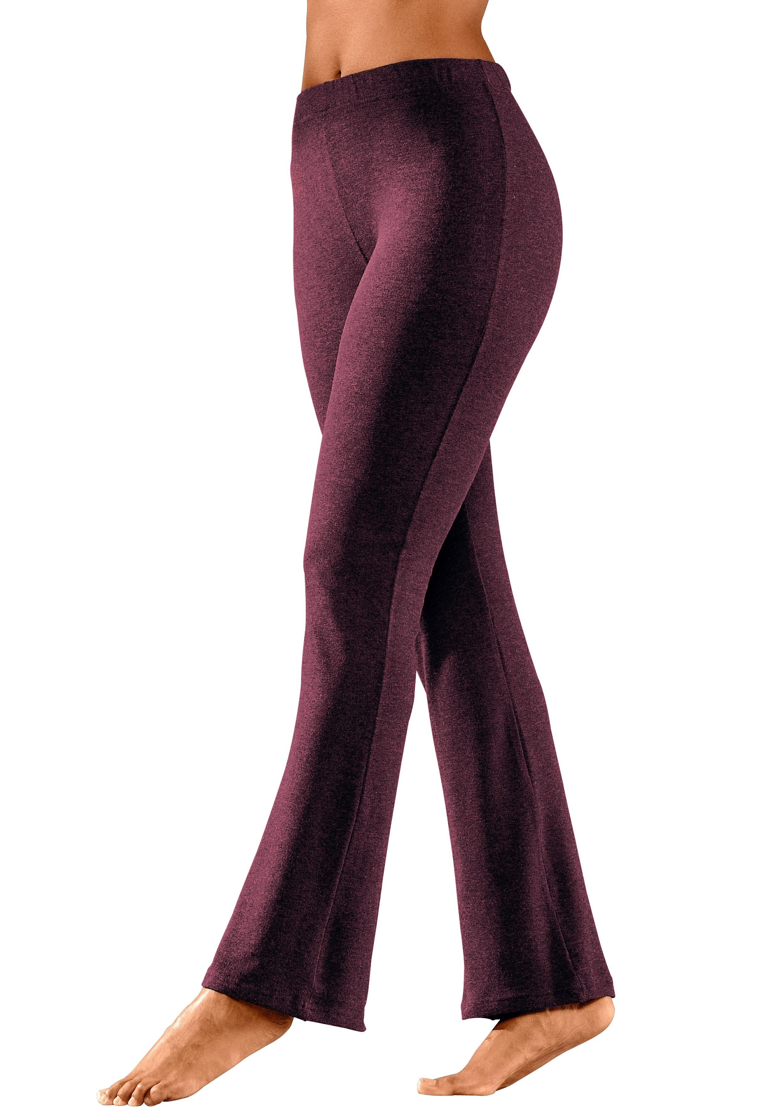 Vivance Active by Lascana Jazzpants (2er-Pack) mit leicht ausgestelltem Bein, Loungewear