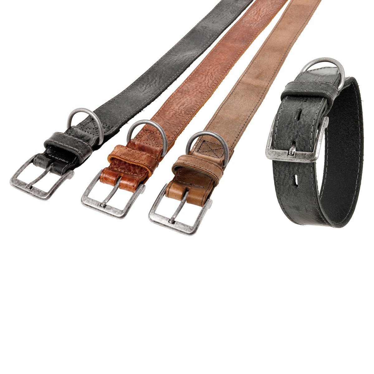 Karlie Hunde-Halsband Halsband Bravery grau-braun