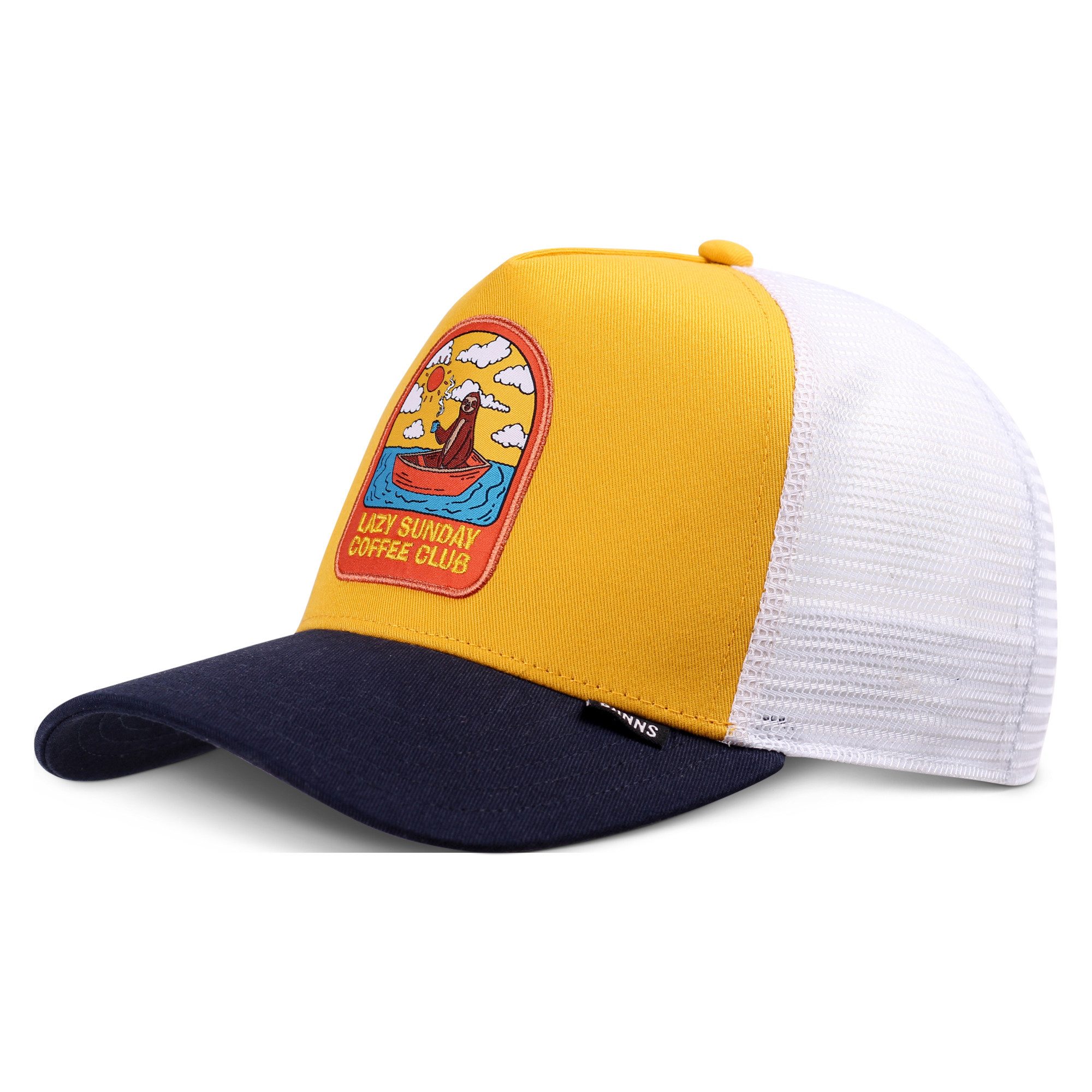 Mustard/Navy
