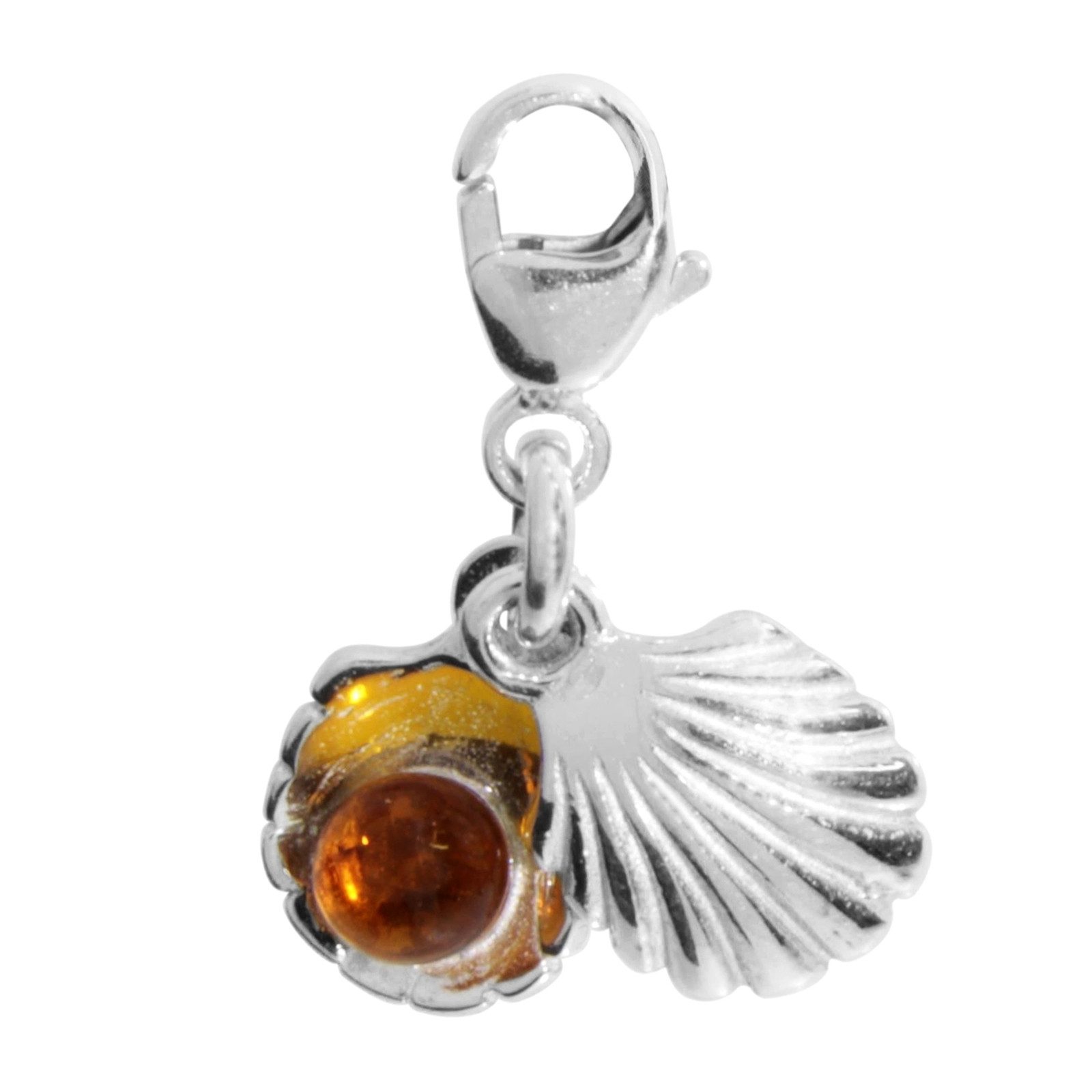 OSTSEE-SCHMUCK Kettenanhänger Ostsee-Schmuck Charm-Einhänger Muschel Charm- günstig online kaufen